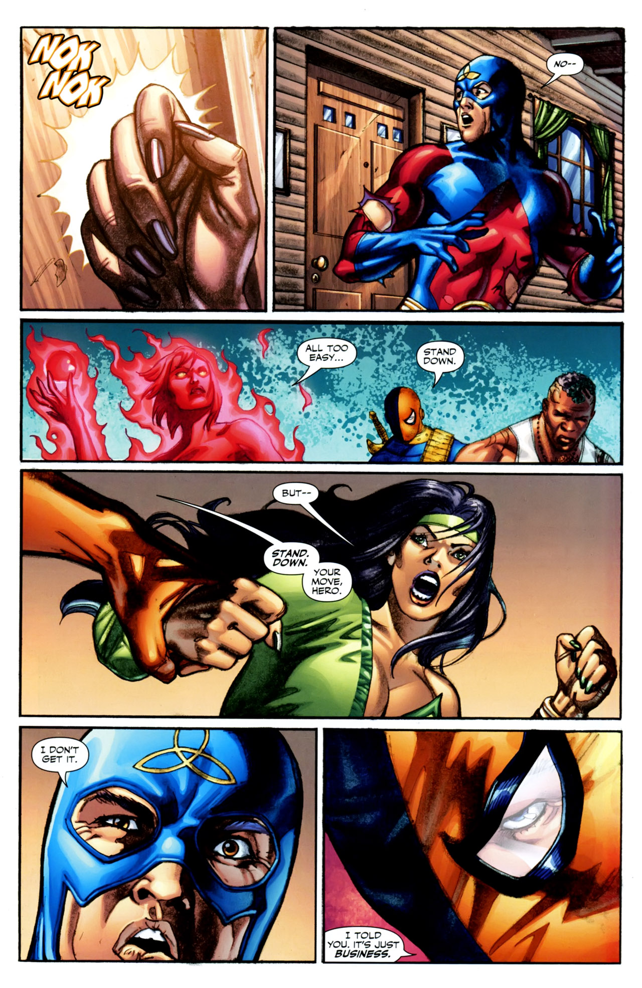 Read online Titans: Villains for Hire Special comic -  Issue # Full - 33