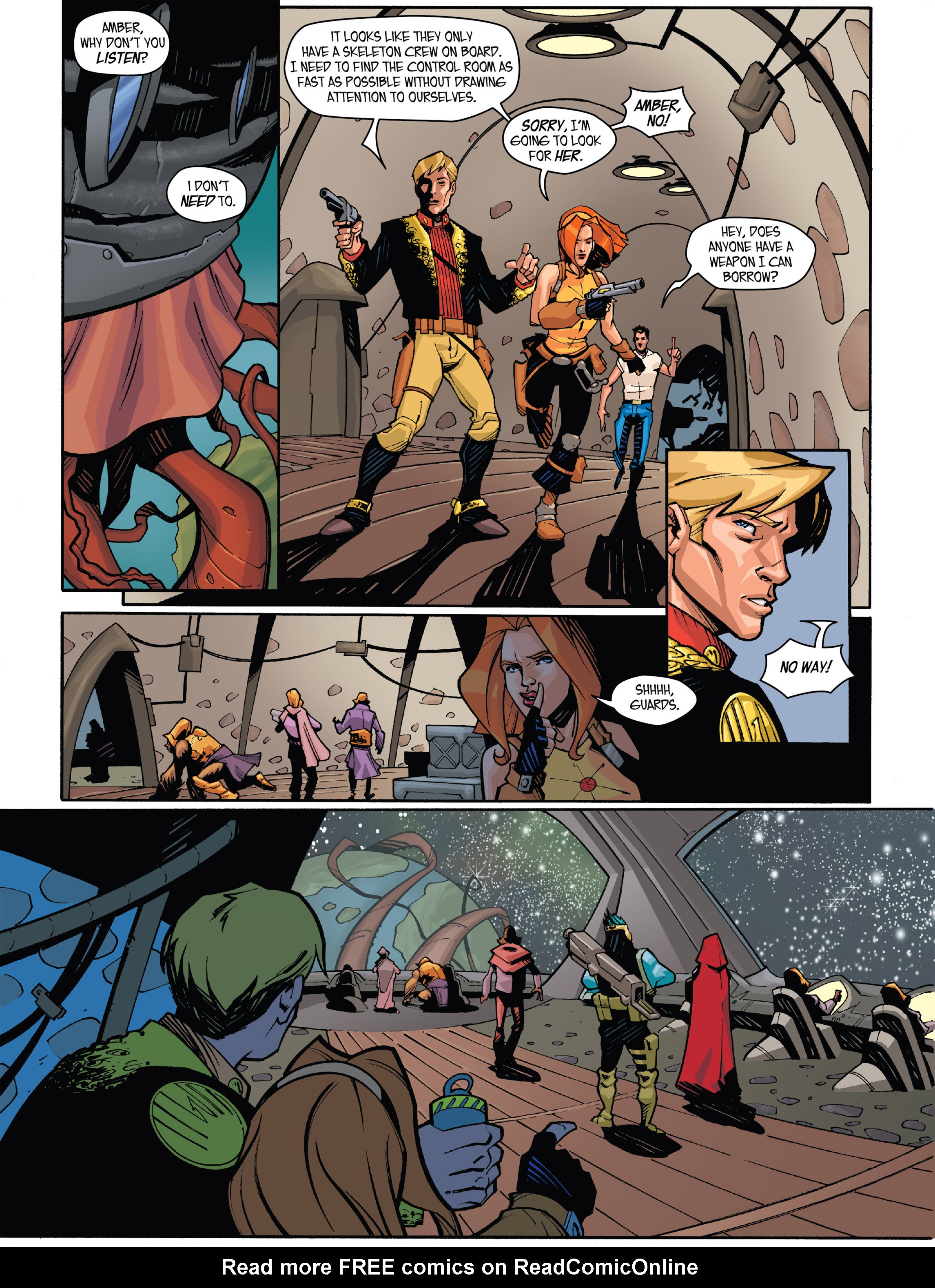 Read online Amber Atoms comic -  Issue #4 - 10