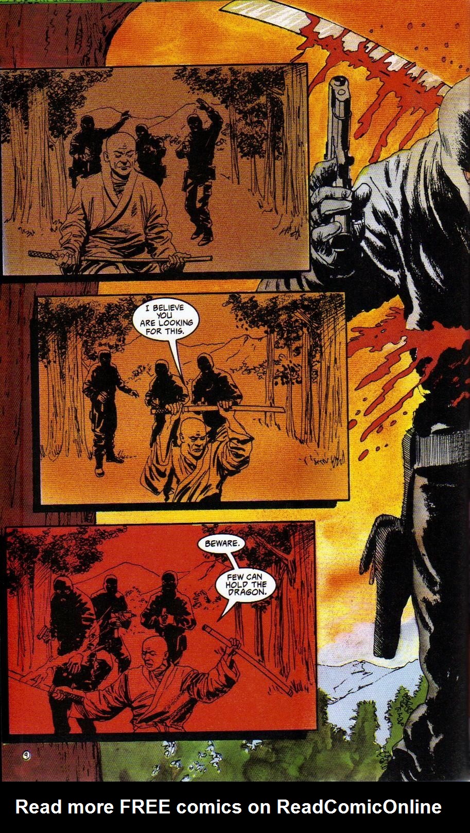 Read online Shado: Song of the Dragon comic -  Issue #3 - 12
