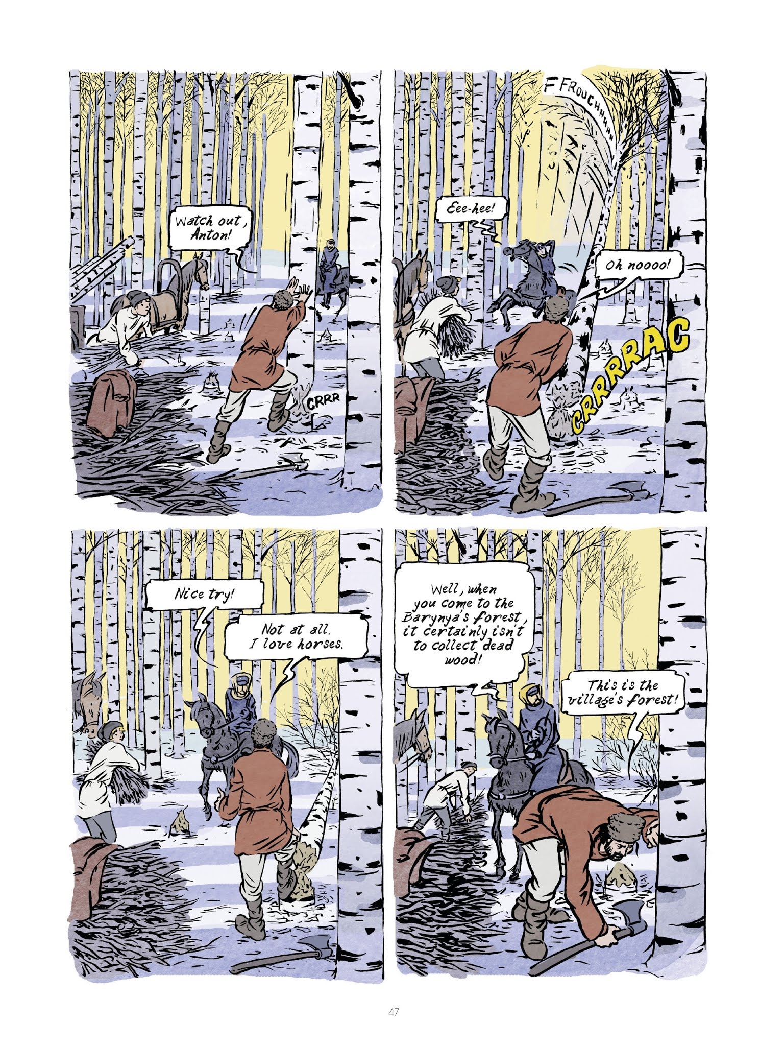 Read online How Much Land Does A Man Need? comic -  Issue # TPB - 45