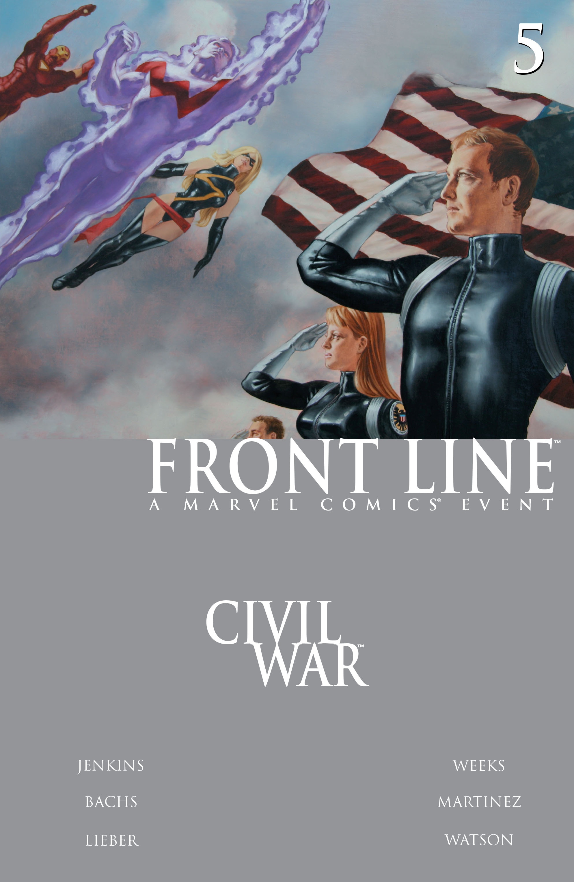 Read online Civil War: Front Line comic -  Issue #5 - 1