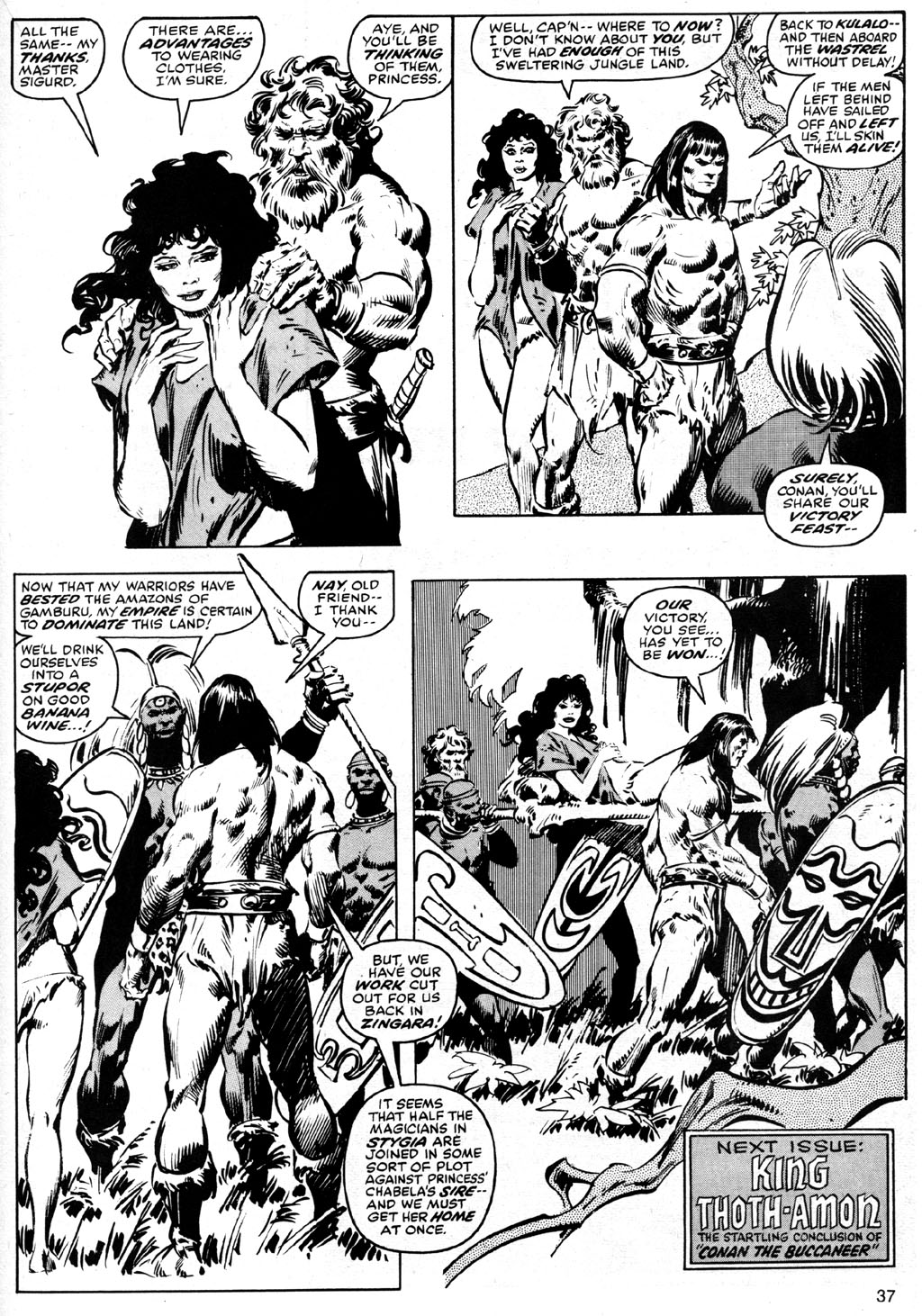 Read online The Savage Sword Of Conan comic -  Issue #42 - 37