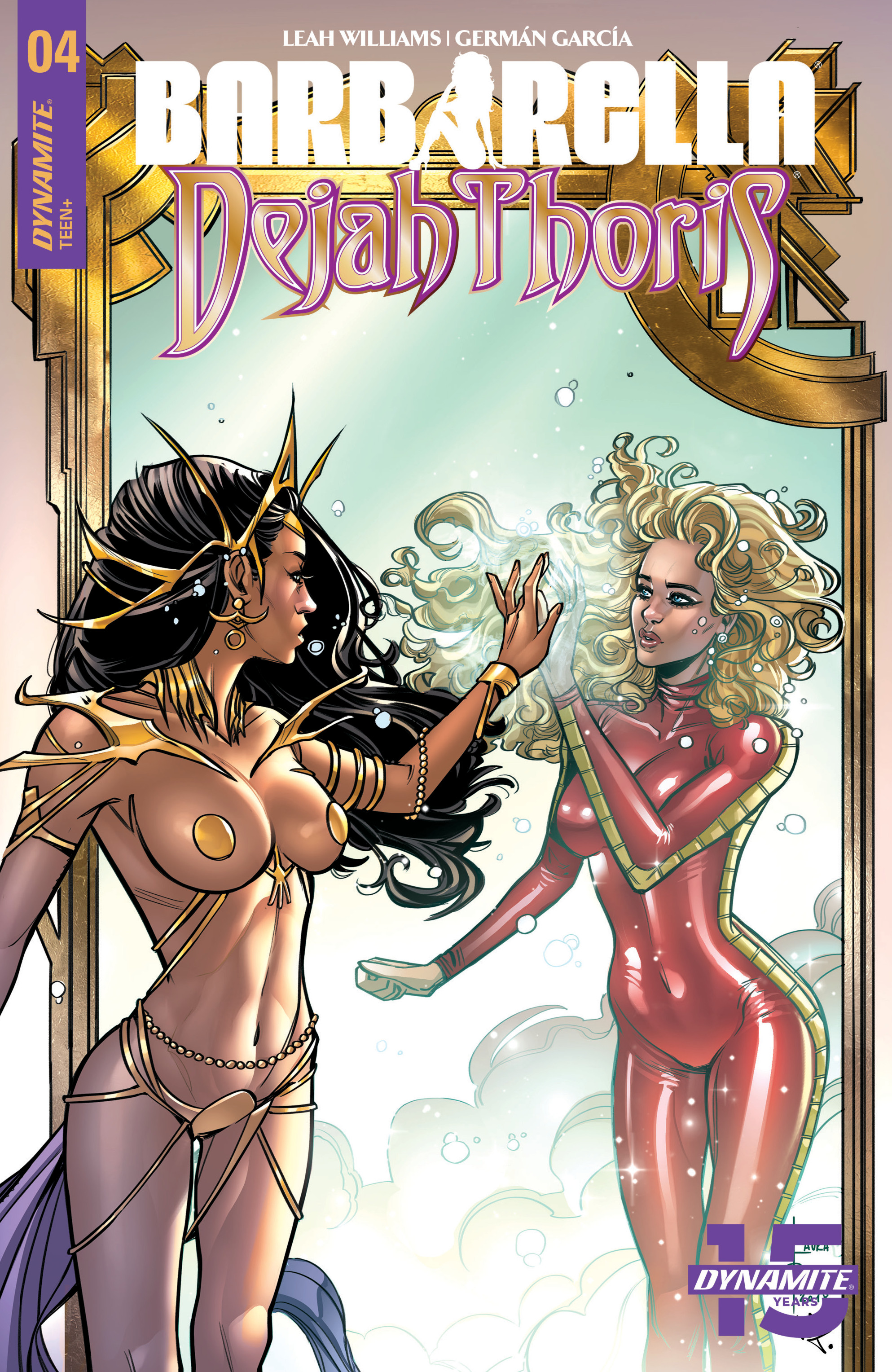Read online Barbarella/Dejah Thoris comic -  Issue #4 - 1