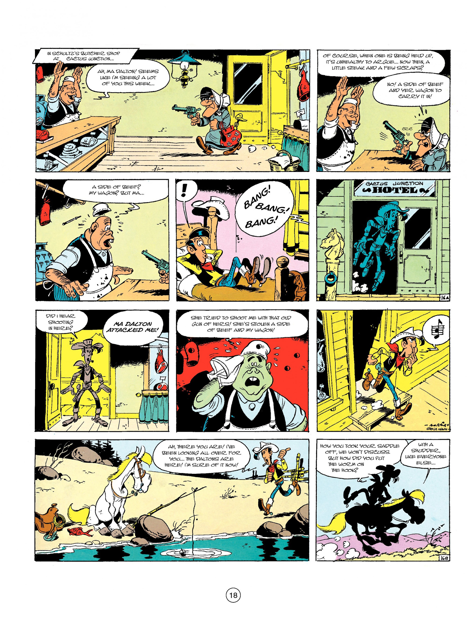 Read online A Lucky Luke Adventure comic -  Issue #6 - 18