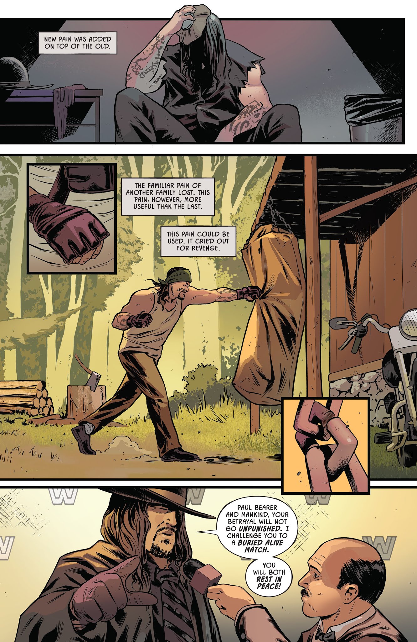 Read online WWE: Undertaker comic -  Issue # TPB - 40