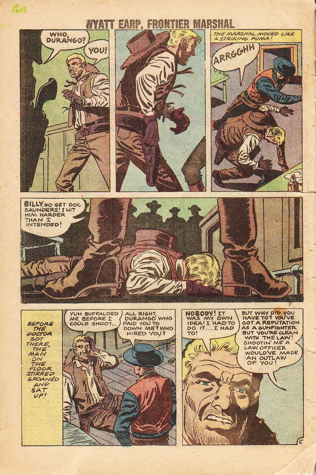 Read online Wyatt Earp Frontier Marshal comic -  Issue #23 - 32