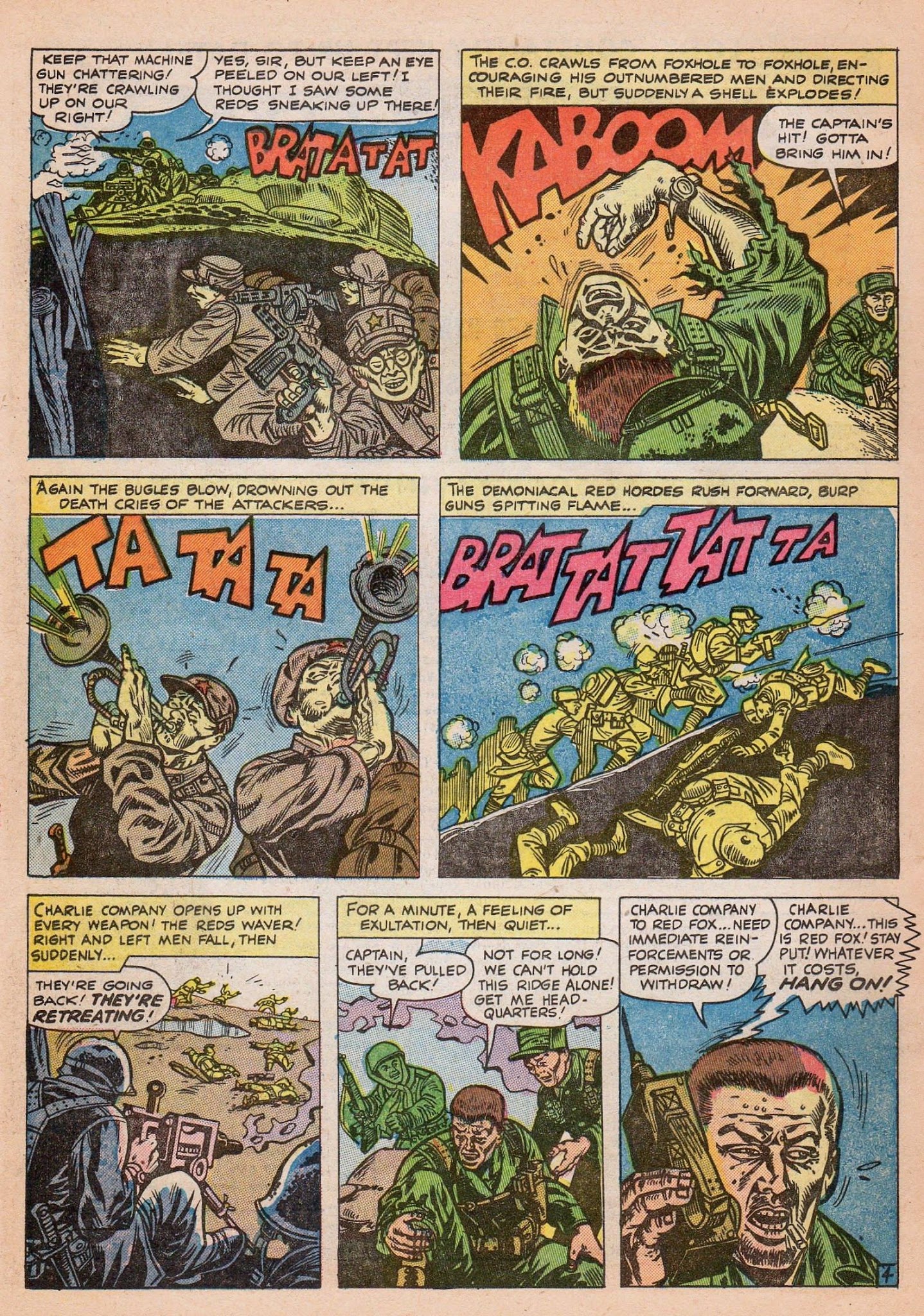 Read online War Action comic -  Issue #6 - 24