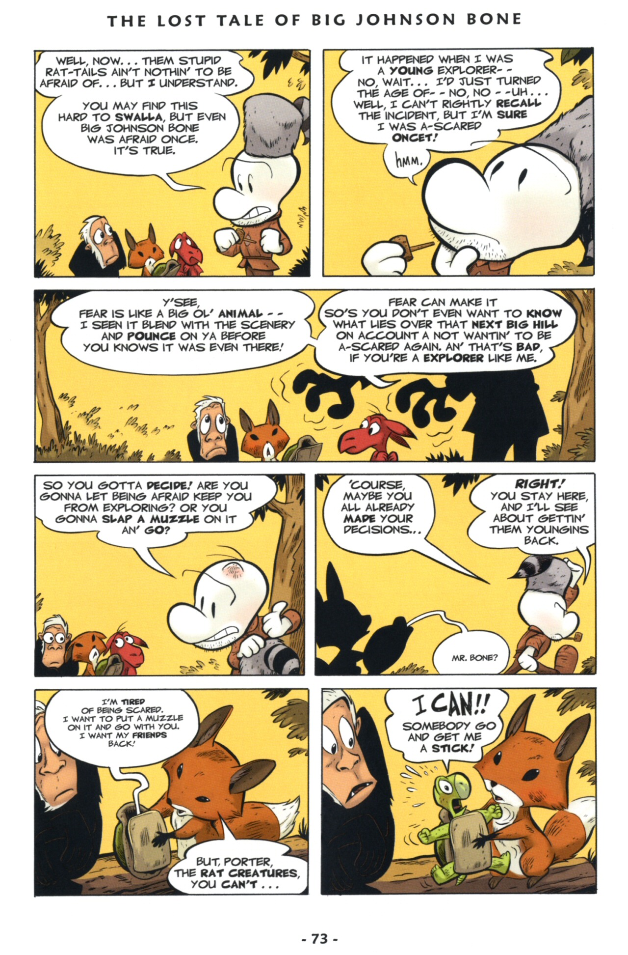 Read online Bone: Tall Tales comic -  Issue # TPB - 83