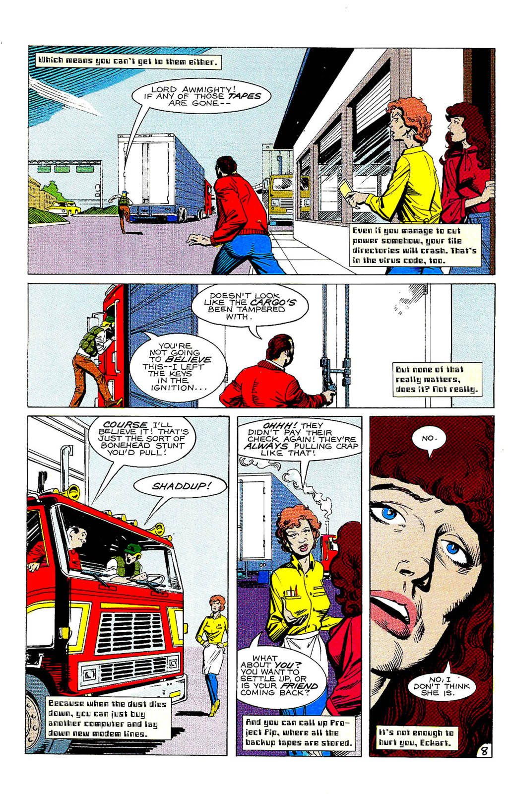 Read online Whisper (1986) comic -  Issue #6 - 10