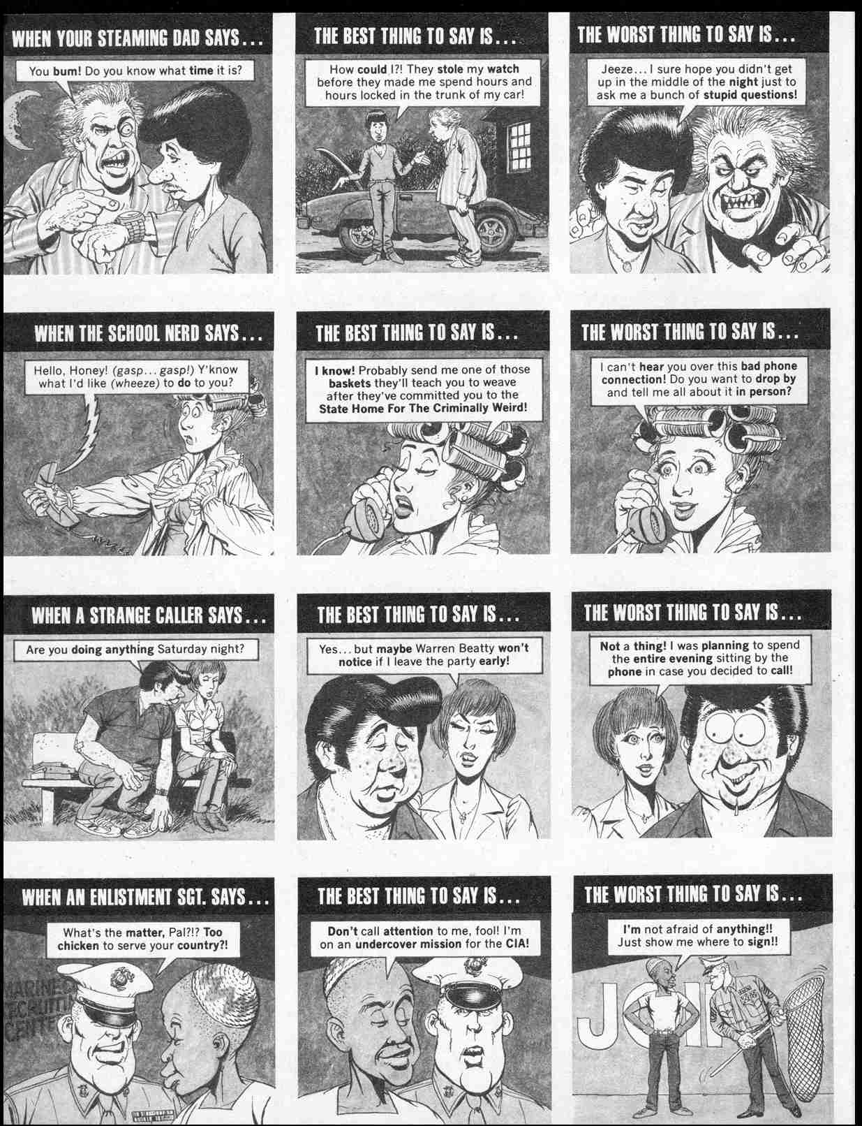 Read online MAD comic -  Issue #252 - 38