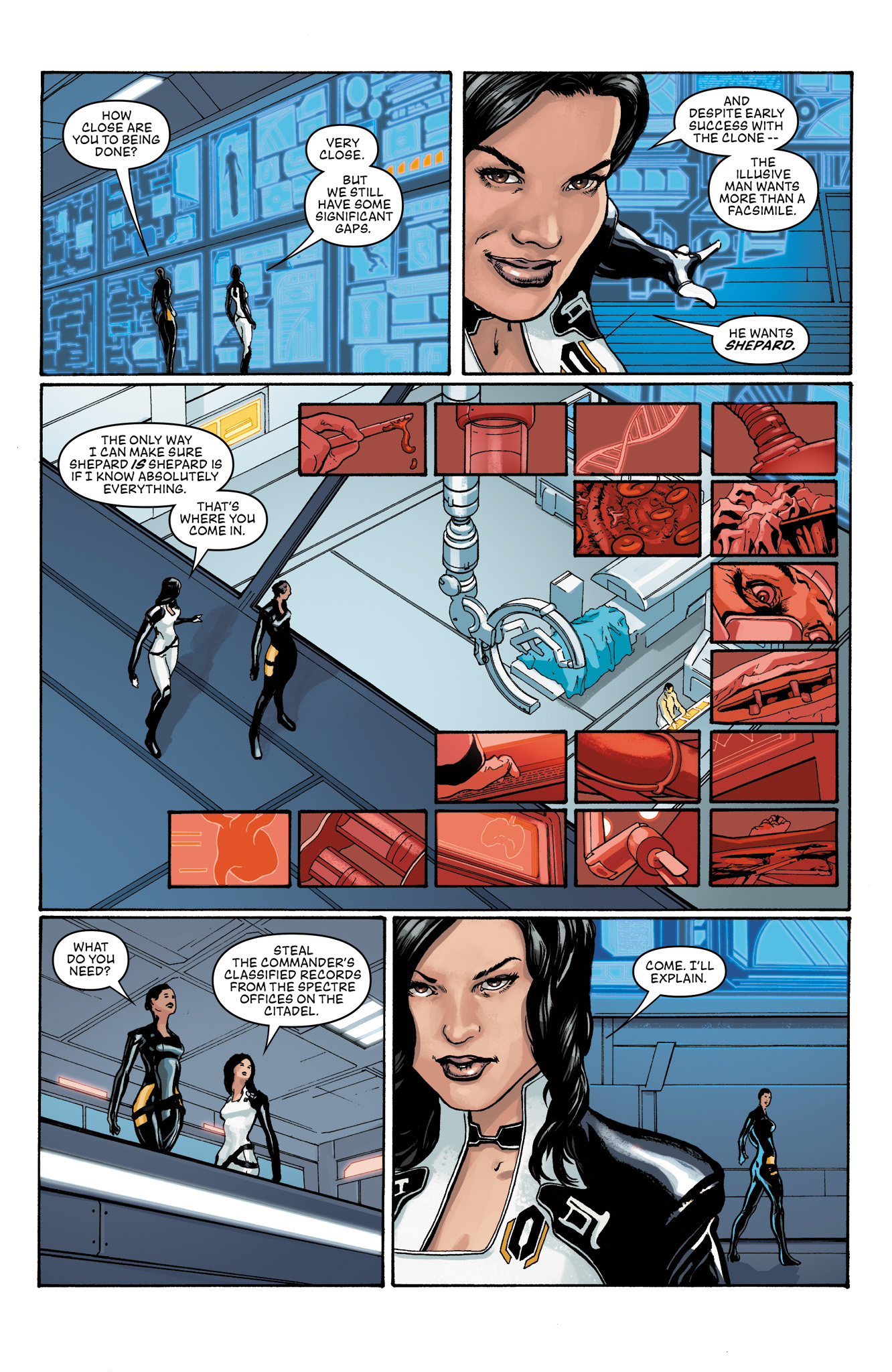 Read online Mass Effect: Foundation comic -  Issue #8 - 8