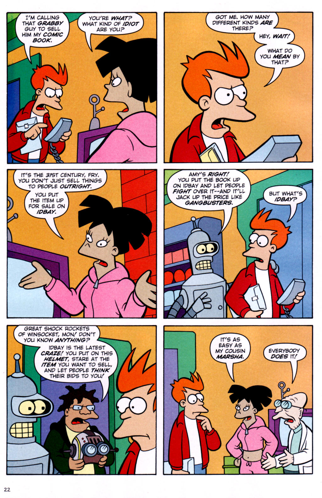 Read online Futurama Comics comic -  Issue #30 - 18