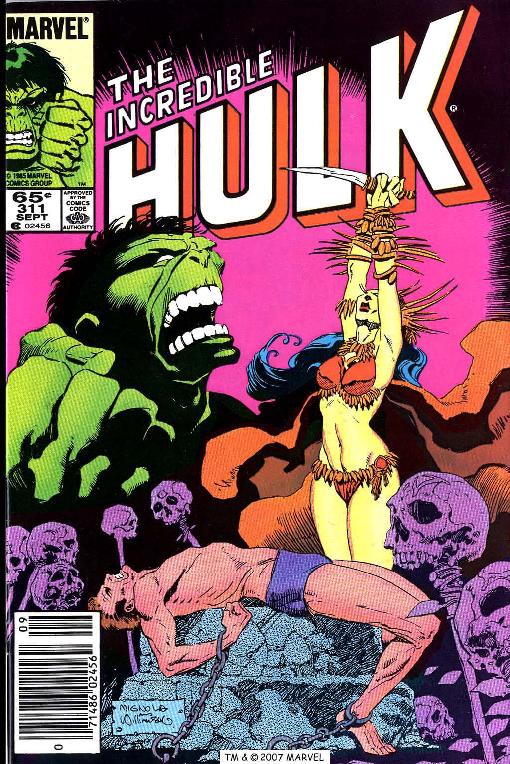 Read online The Incredible Hulk (1968) comic -  Issue #311 - 1