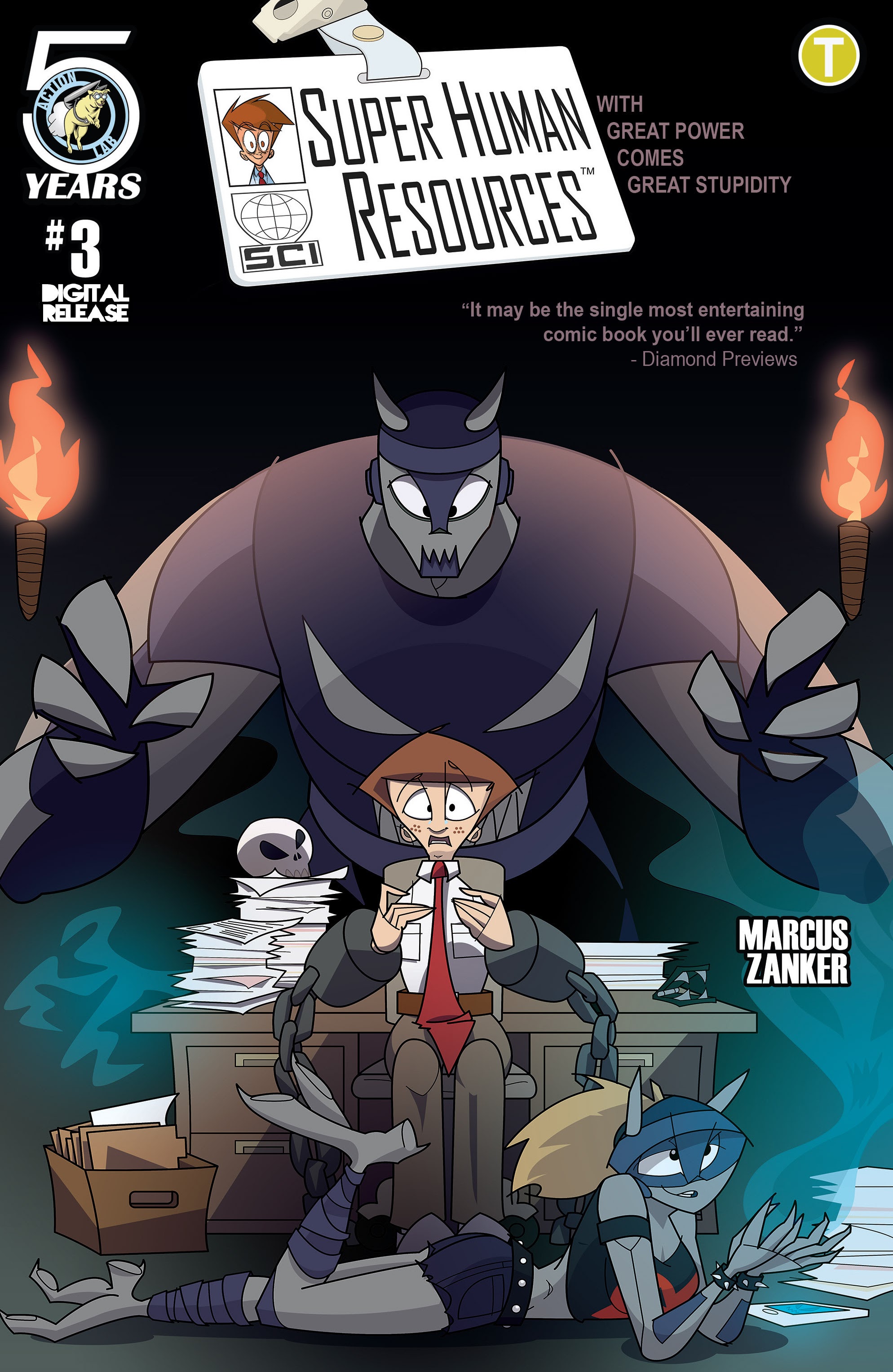 Read online Super Human Resources comic -  Issue #3 - 1