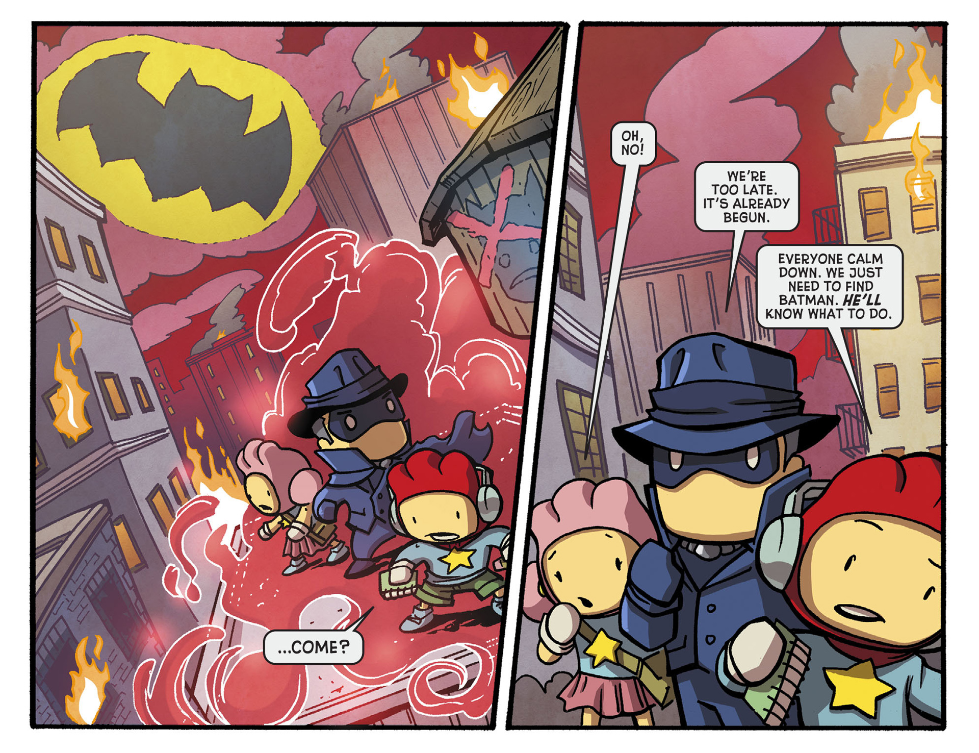 Read online Scribblenauts Unmasked: A Crisis of Imagination comic -  Issue #1 - 21