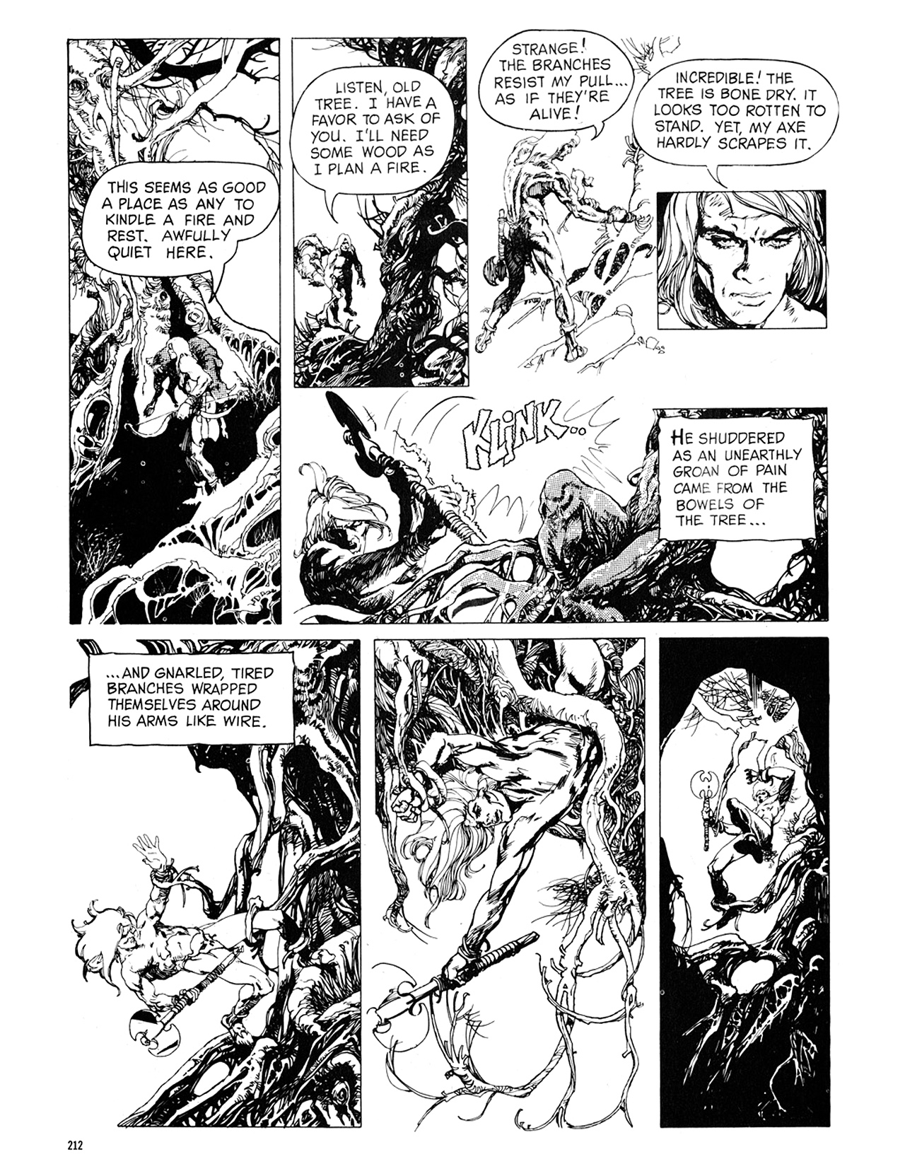 Read online Eerie Archives comic -  Issue # TPB 8 - 213