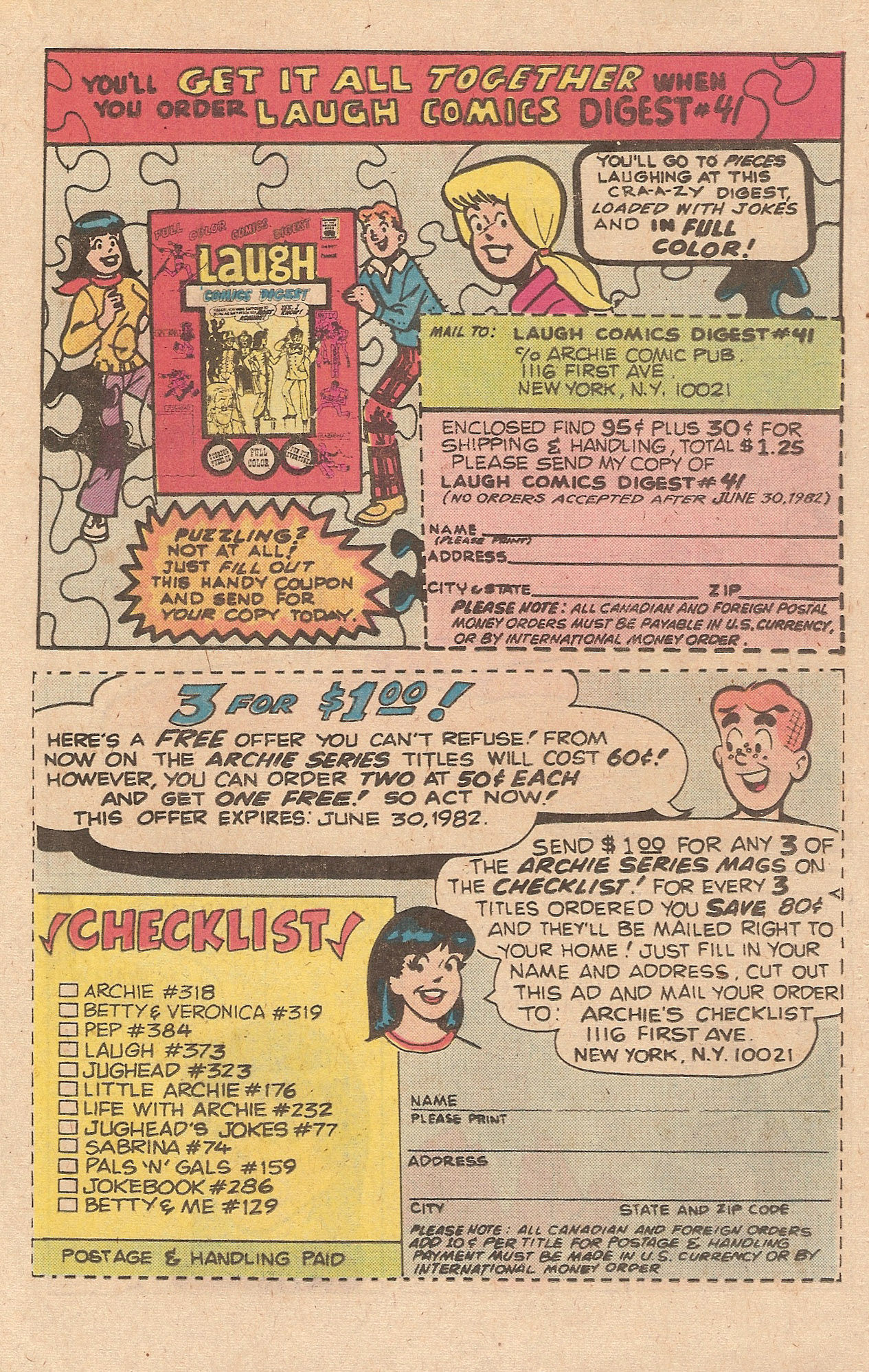 Read online Archie's Girls Betty and Veronica comic -  Issue #318 - 19