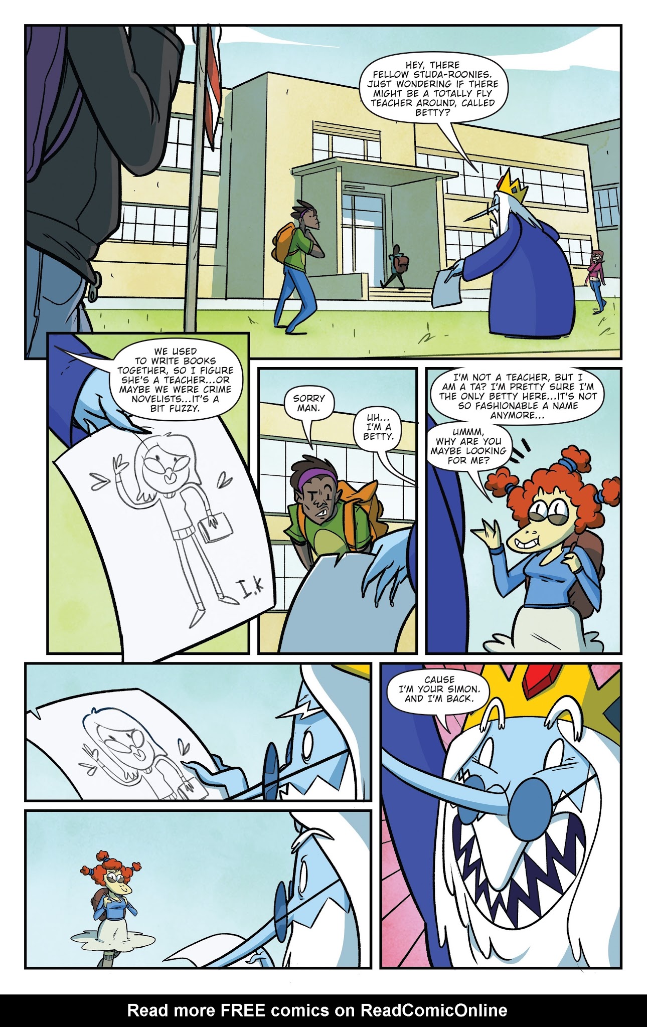 Read online Adventure Time/Regular Show comic -  Issue #4 - 7