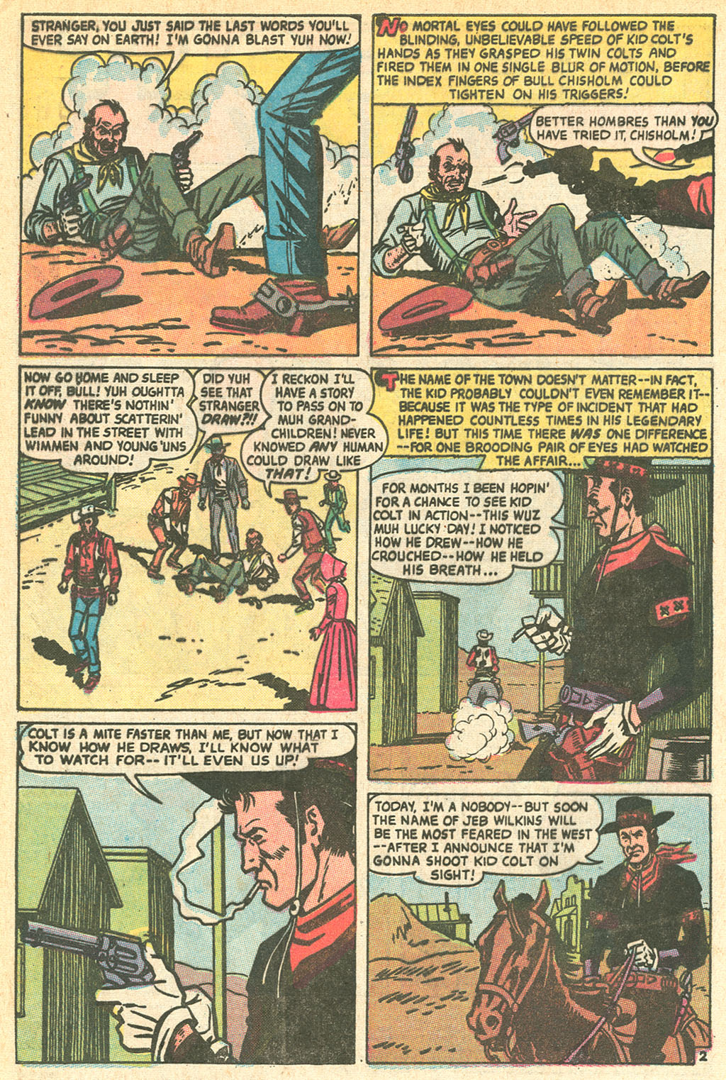 Read online Kid Colt Outlaw comic -  Issue #144 - 4