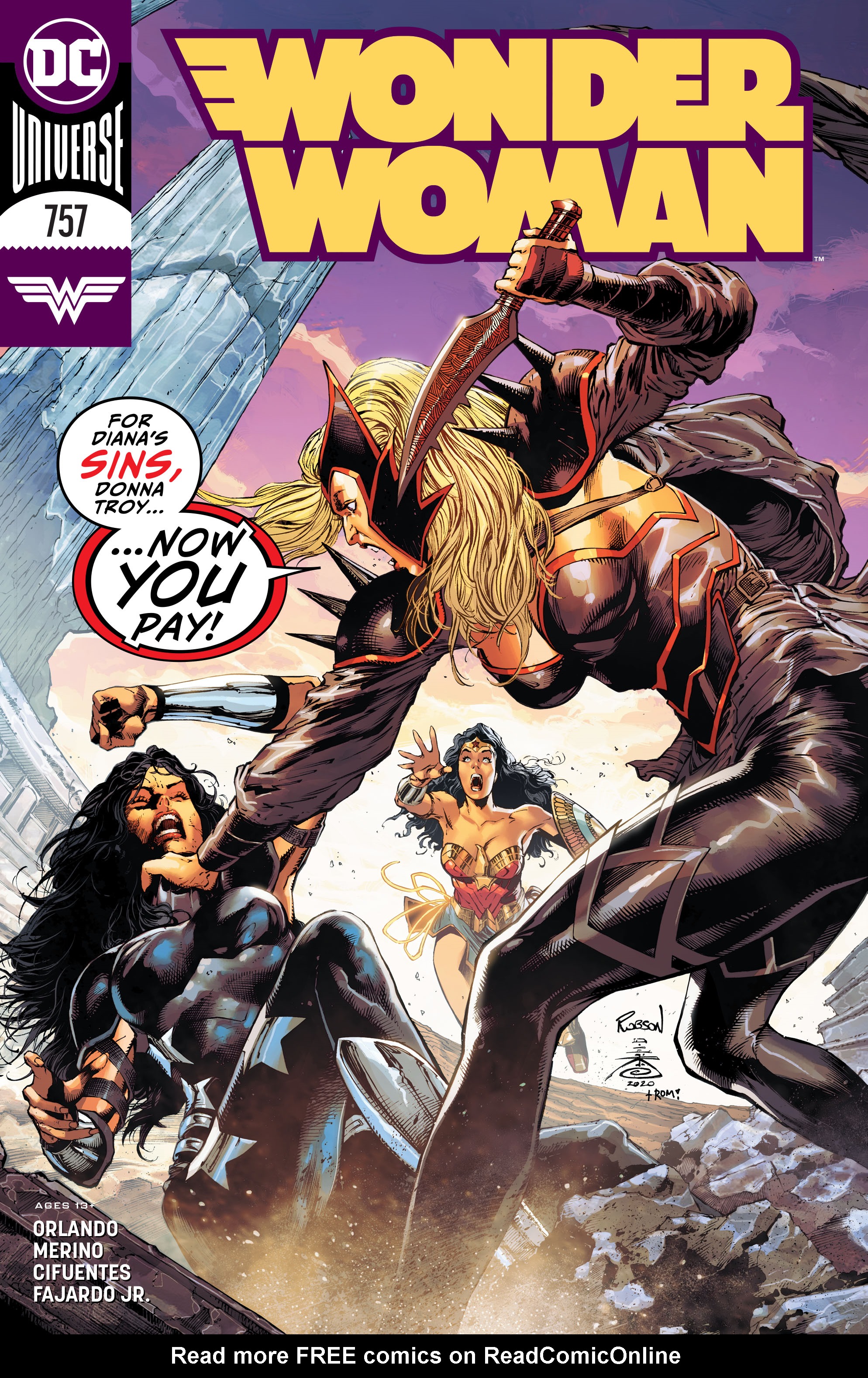 Read online Wonder Woman (2016) comic -  Issue #757 - 1
