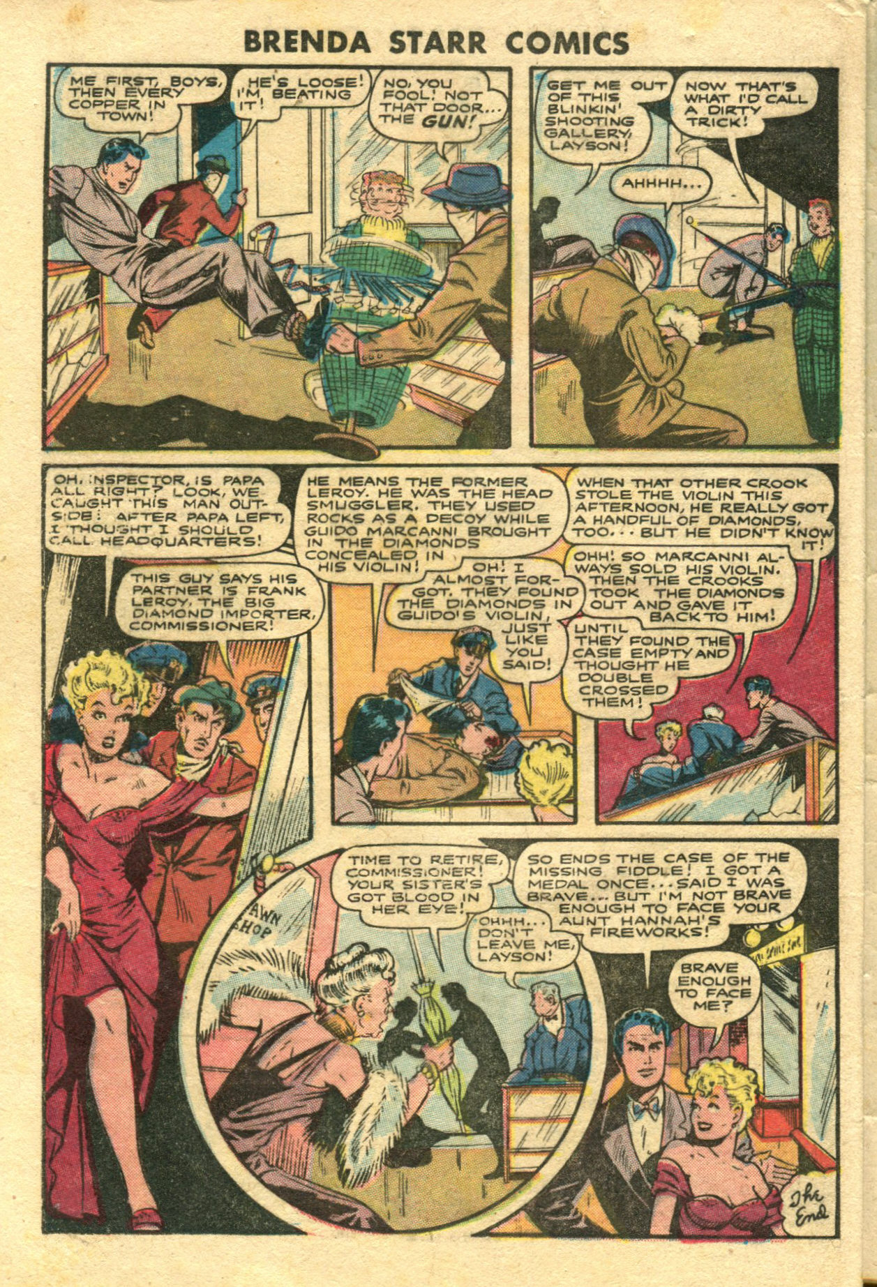 Read online Brenda Starr (1948) comic -  Issue #3 - 32