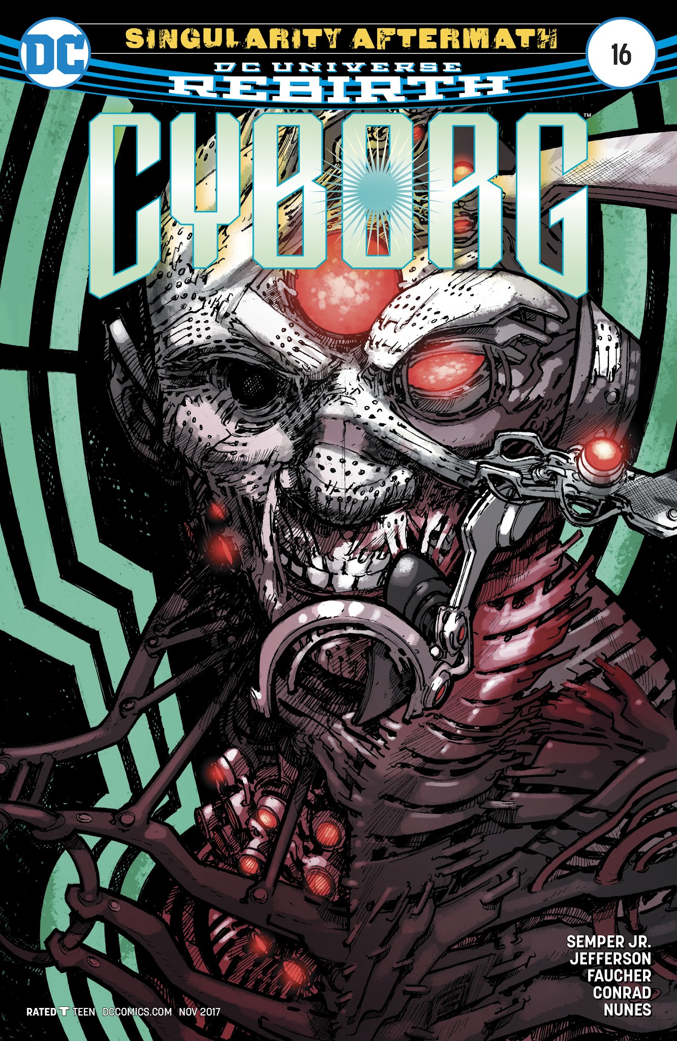 Read online Cyborg (2016) comic -  Issue #16 - 1