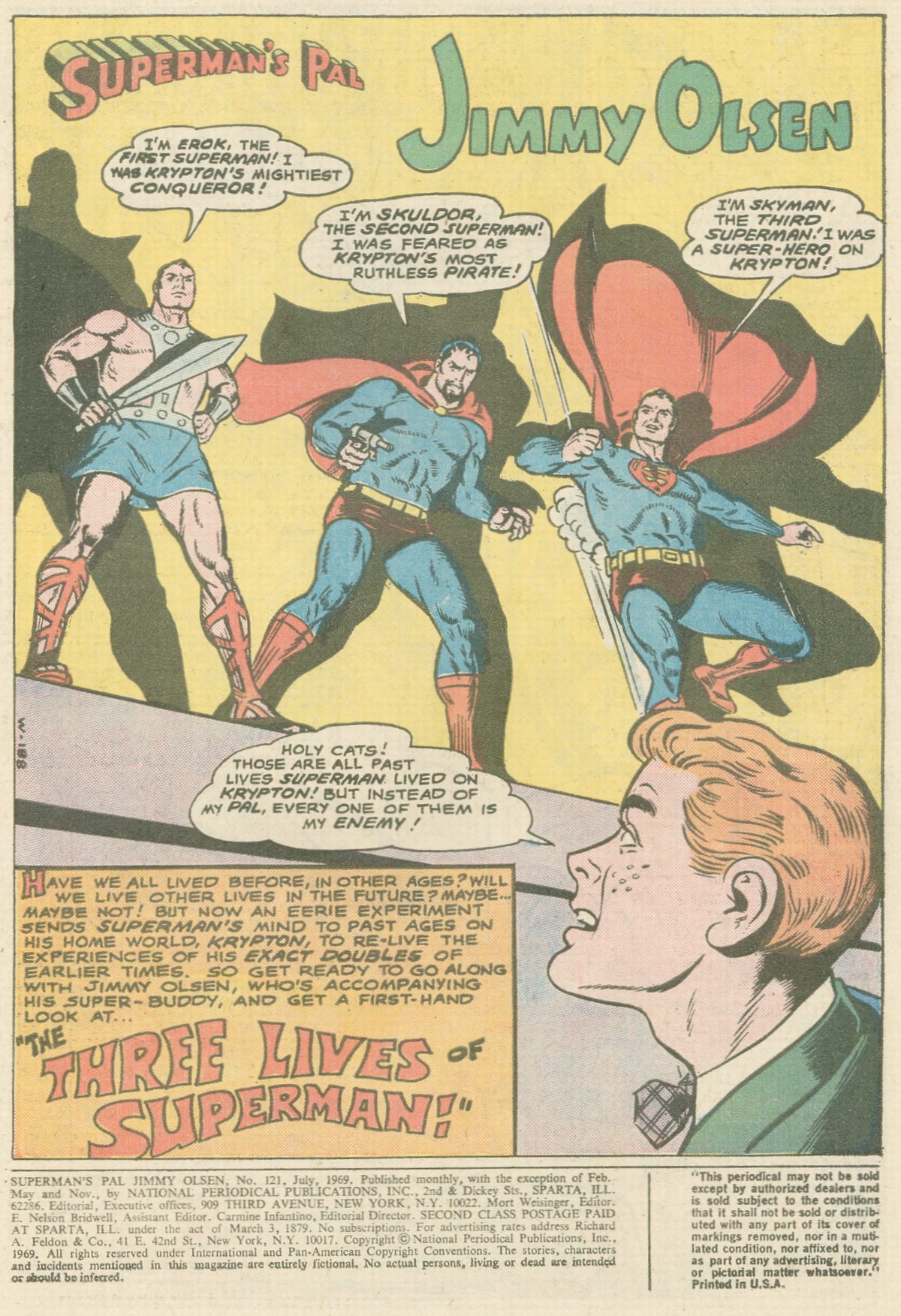 Read online Superman's Pal Jimmy Olsen comic -  Issue #121 - 3