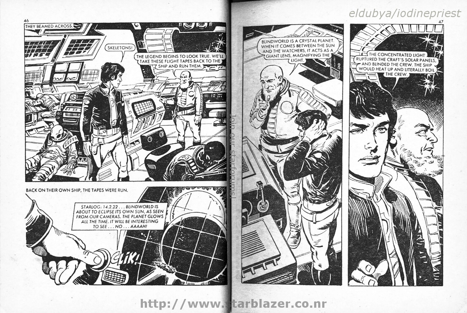 Read online Starblazer comic -  Issue #46 - 25