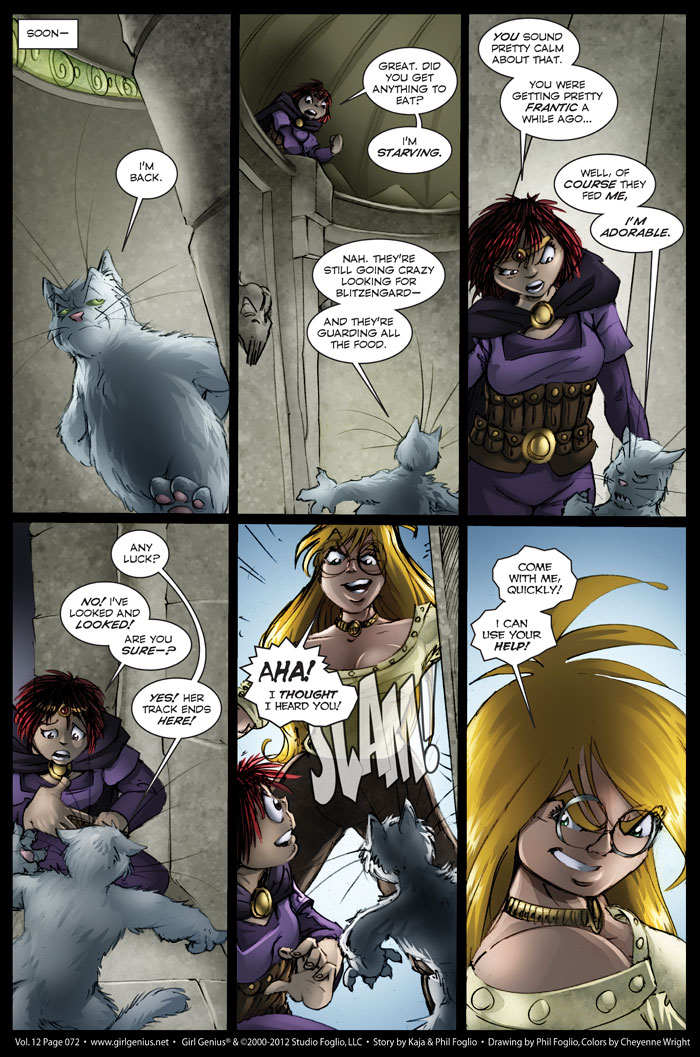 Read online Girl Genius (2002) comic -  Issue #13 - 73