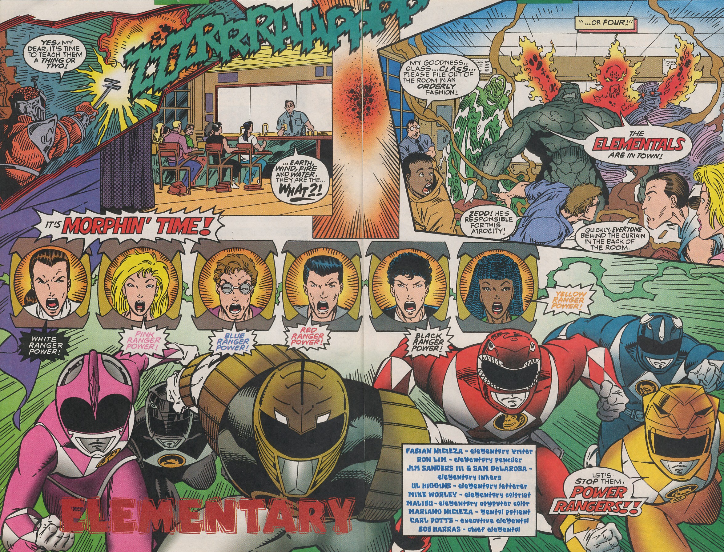 Read online Saban's Mighty Morphin' Power Rangers comic -  Issue #6 - 4