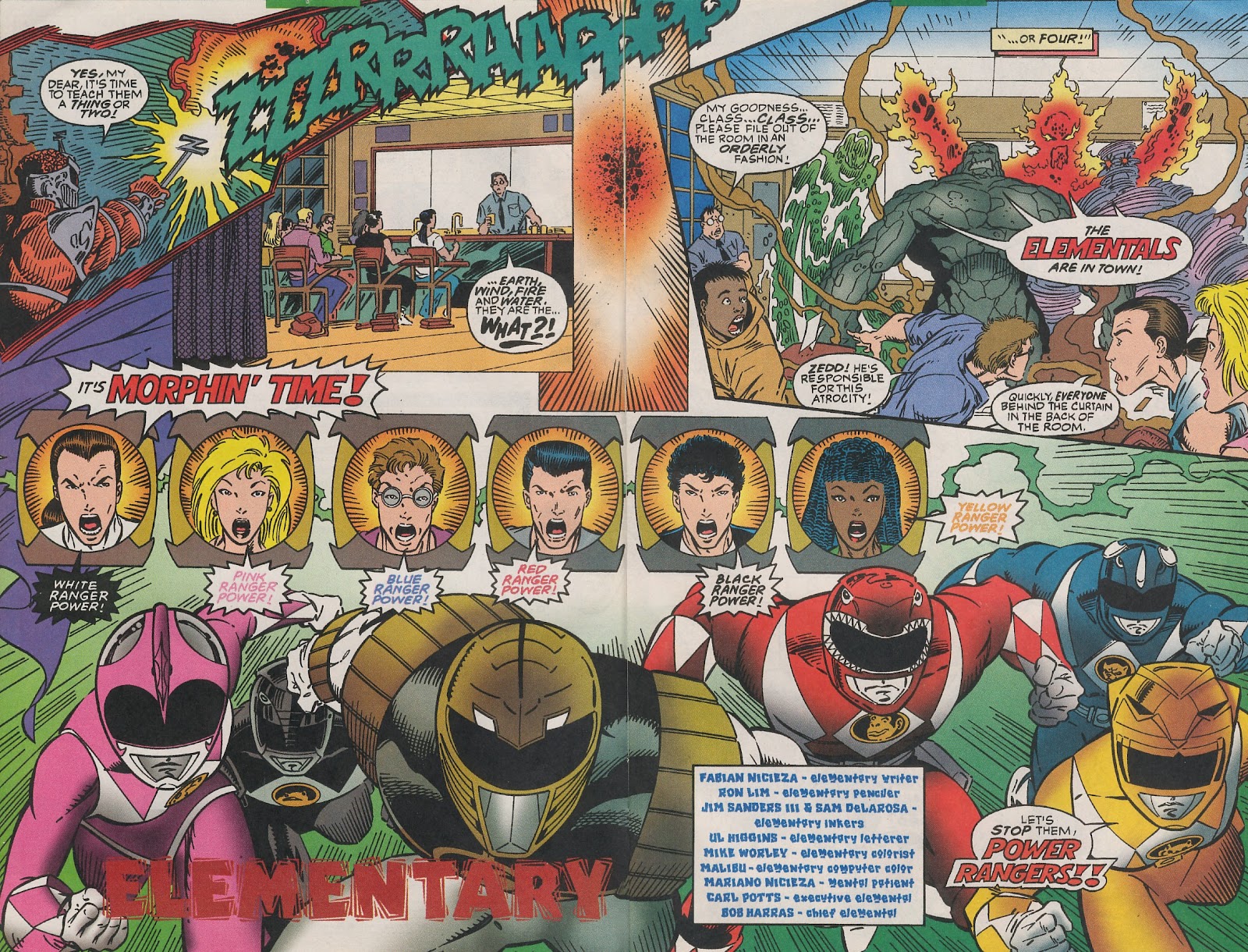 Saban's Mighty Morphin' Power Rangers (1995) issue 6 - Page 4
