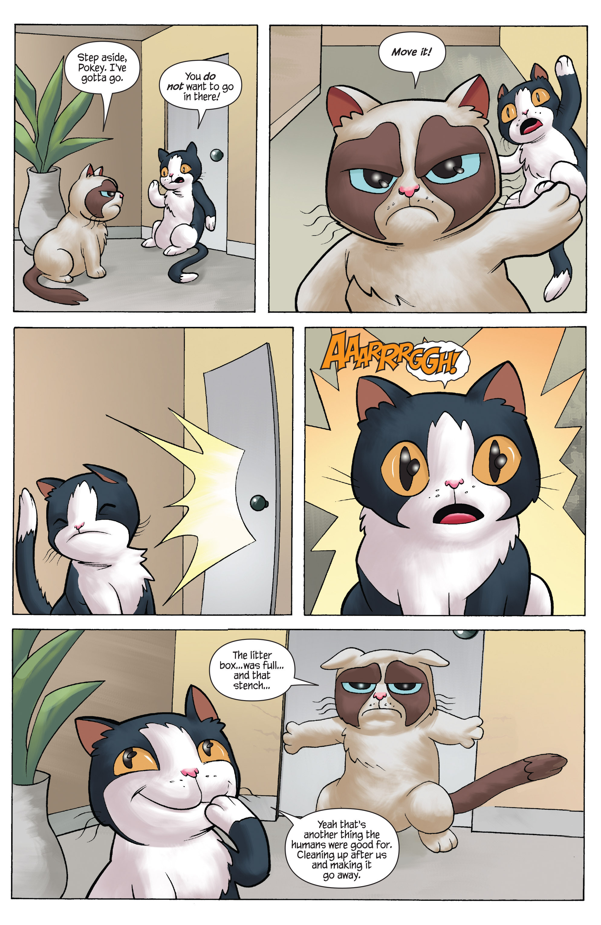 Read online Grumpy Cat & Pokey comic -  Issue #5 - 25