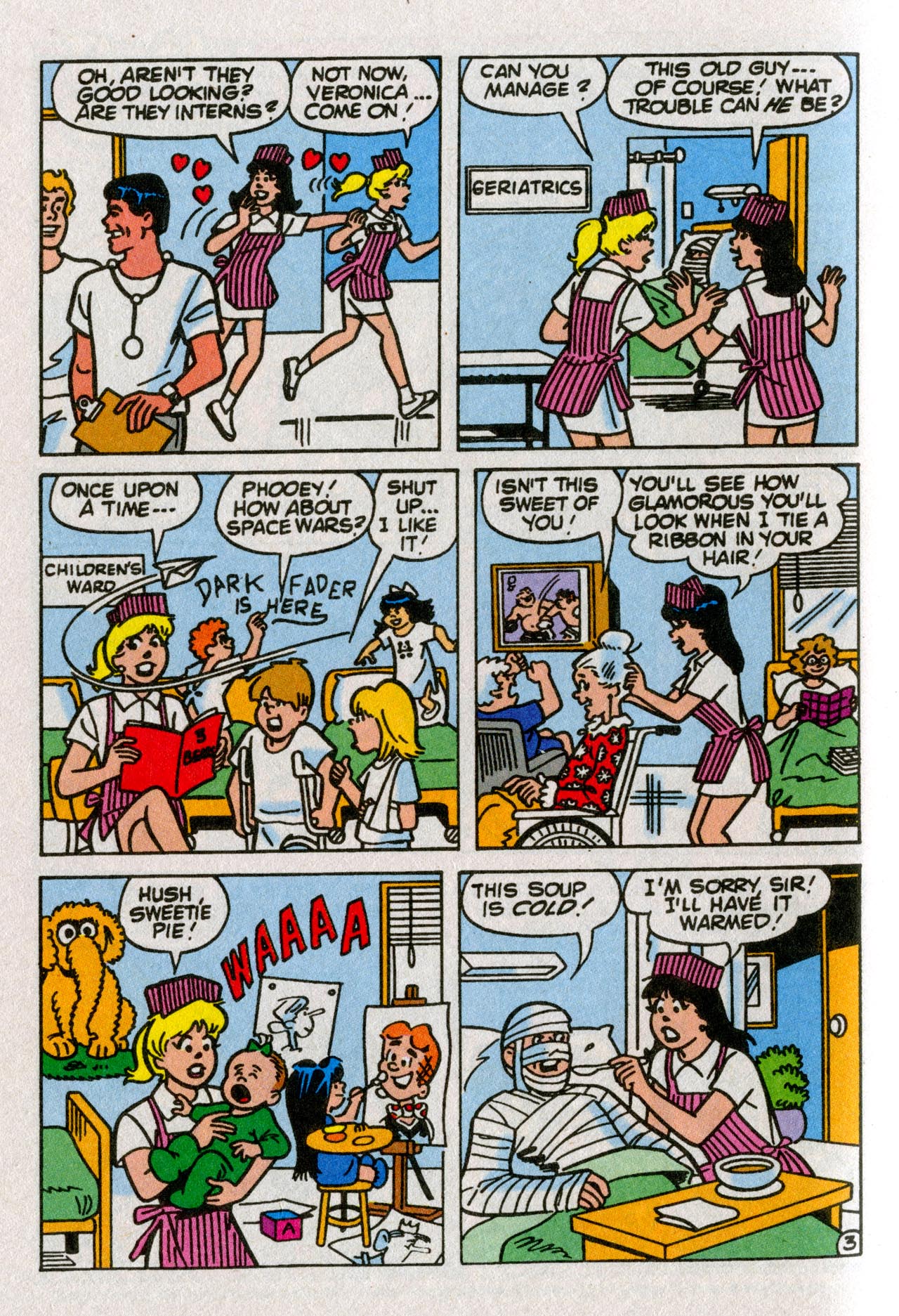 Read online Betty and Veronica Double Digest comic -  Issue #242 - 247