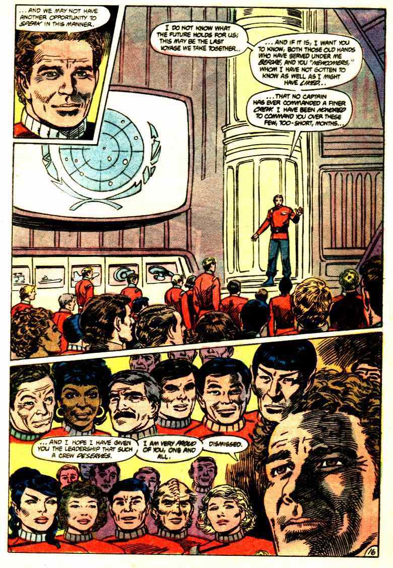 Read online Star Trek (1984) comic -  Issue #16 - 17