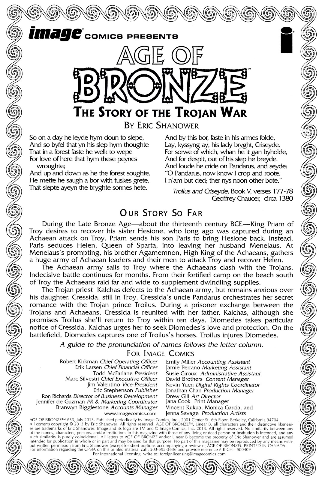 Age of Bronze issue 33 - Page 2