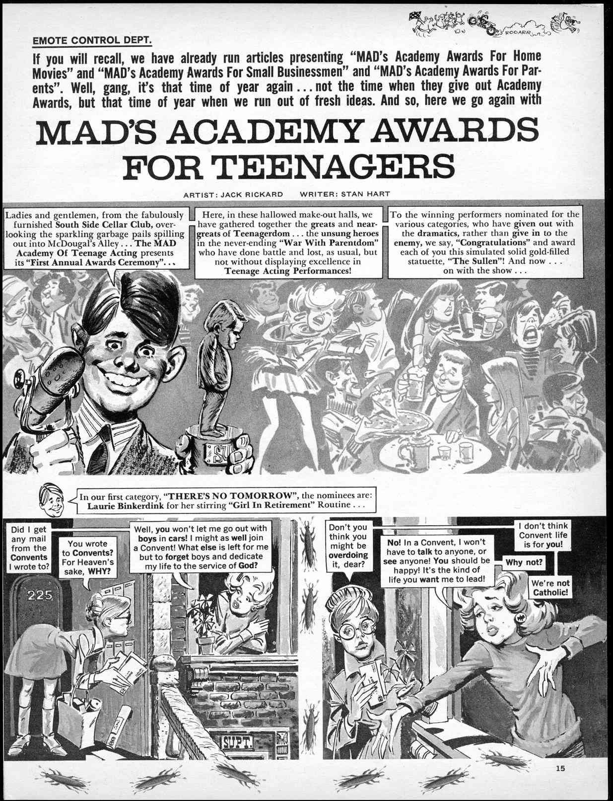 Read online MAD comic -  Issue #107 - 17