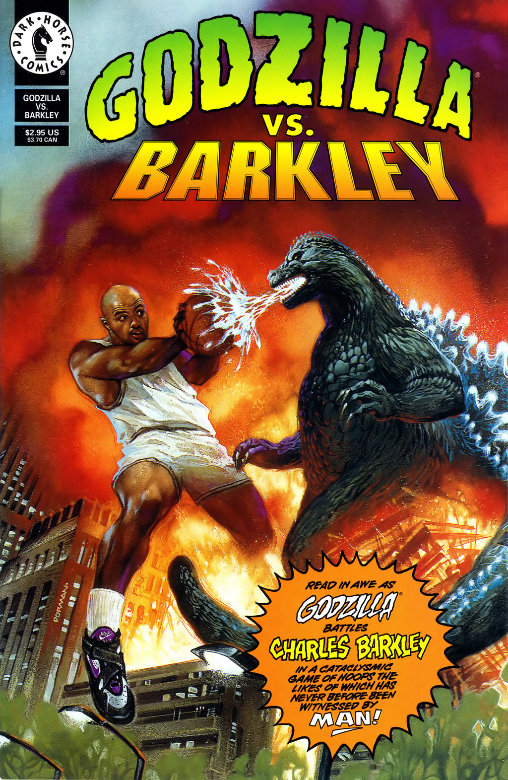 Read online Godzilla vs. Barkley comic -  Issue # Full - 1