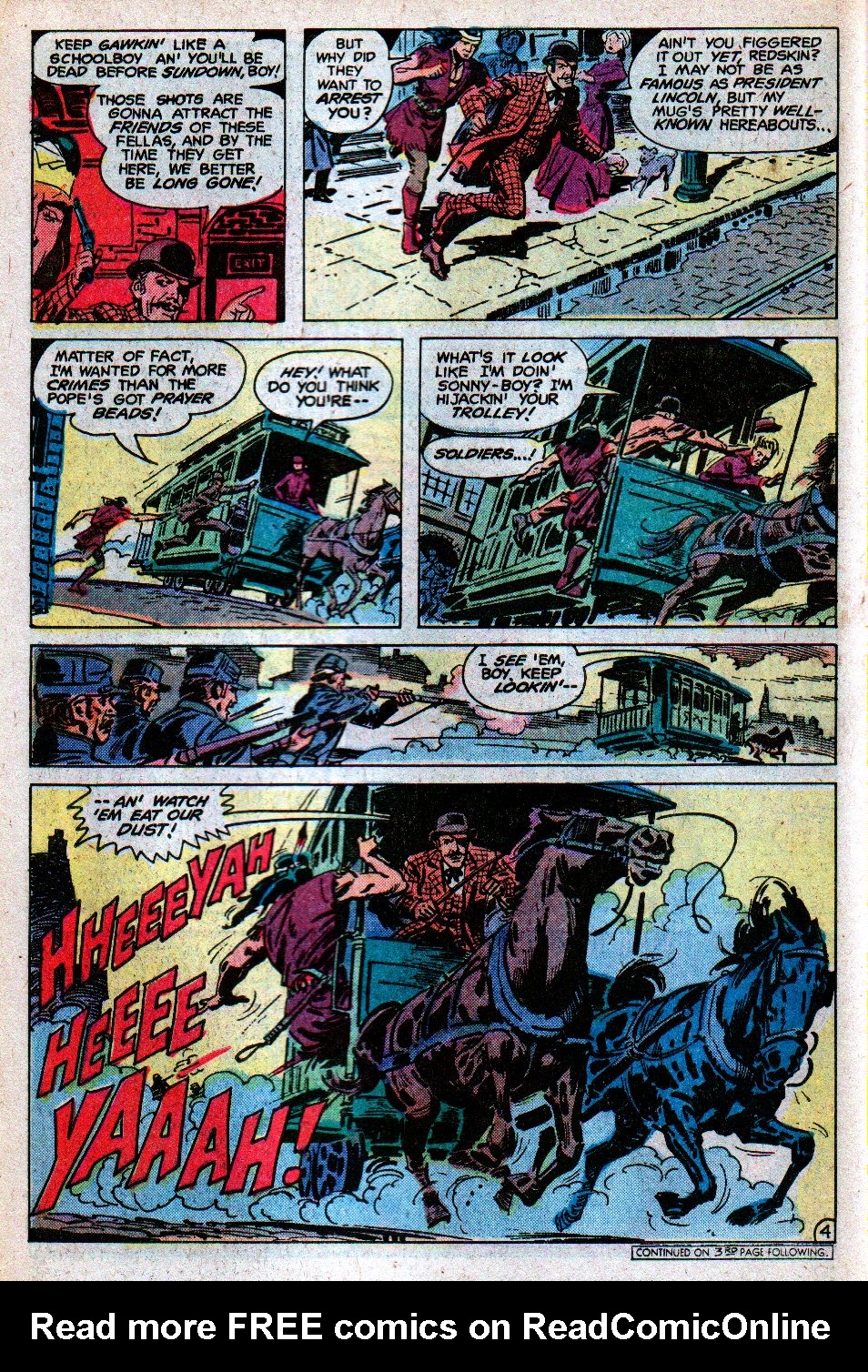 Read online Weird Western Tales (1972) comic -  Issue #54 - 5