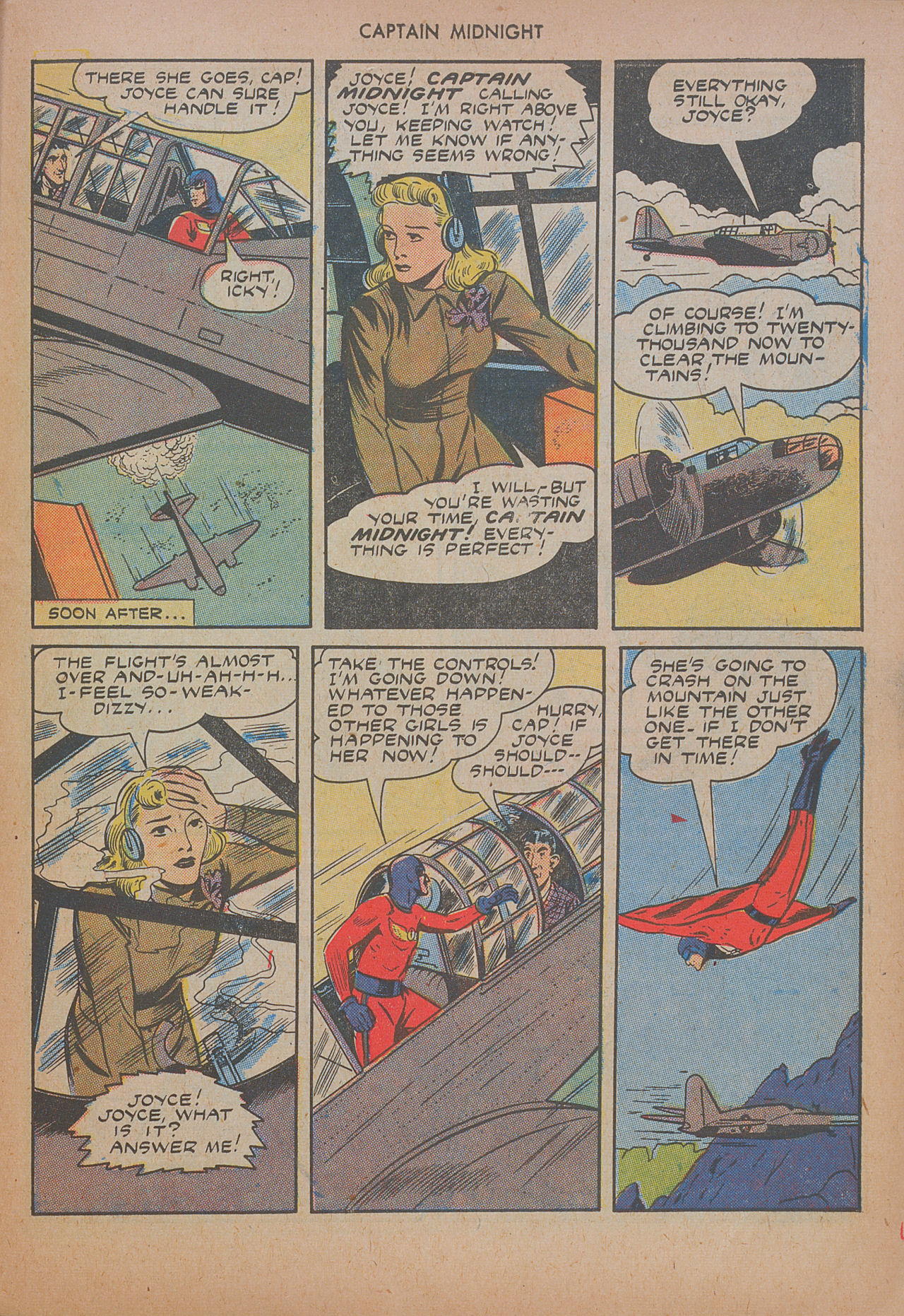 Read online Captain Midnight (1942) comic -  Issue #17 - 35