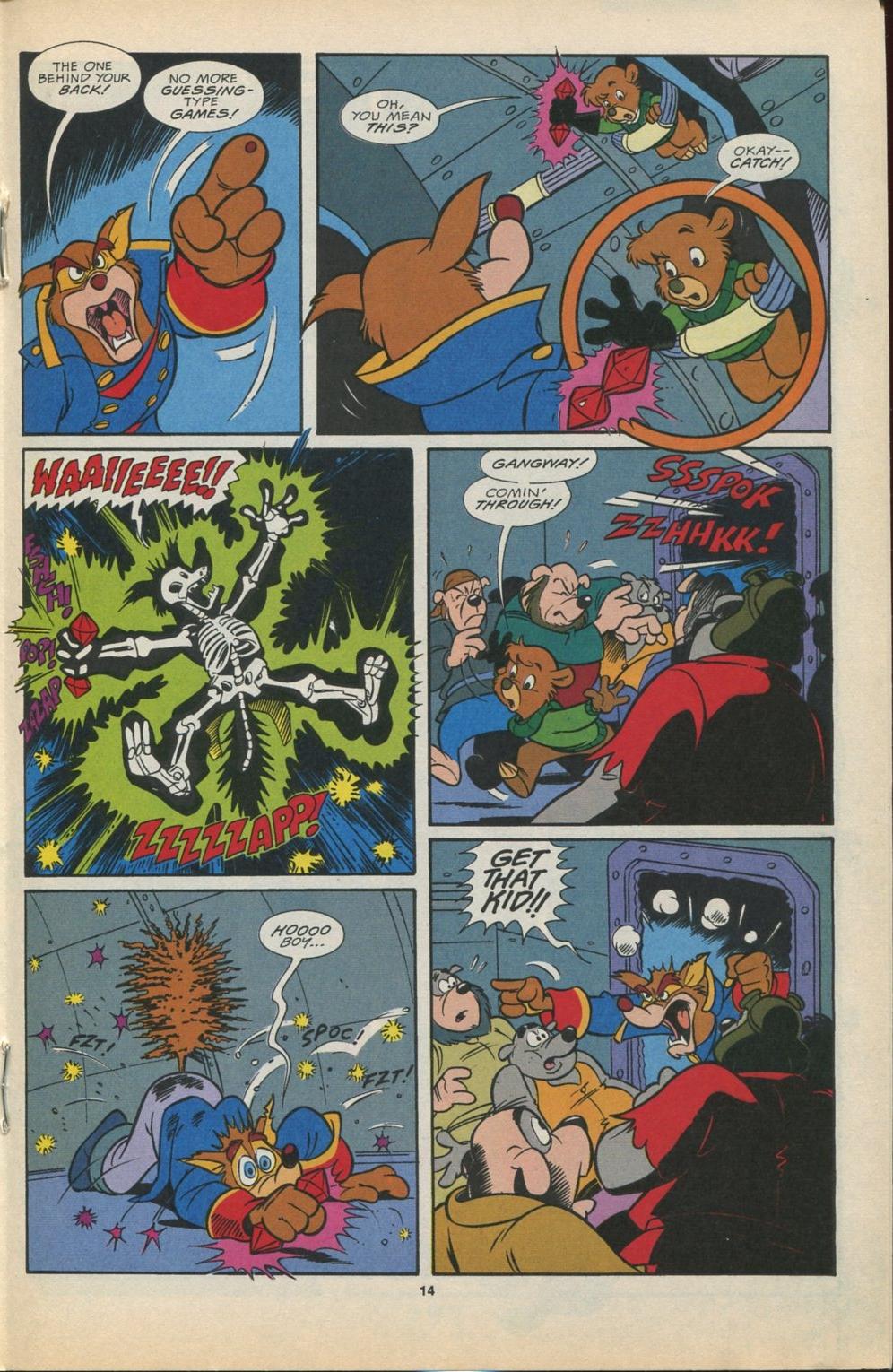 Read online Disney's Tale Spin Limited Series: ''Take Off'' comic -  Issue #4 - 15