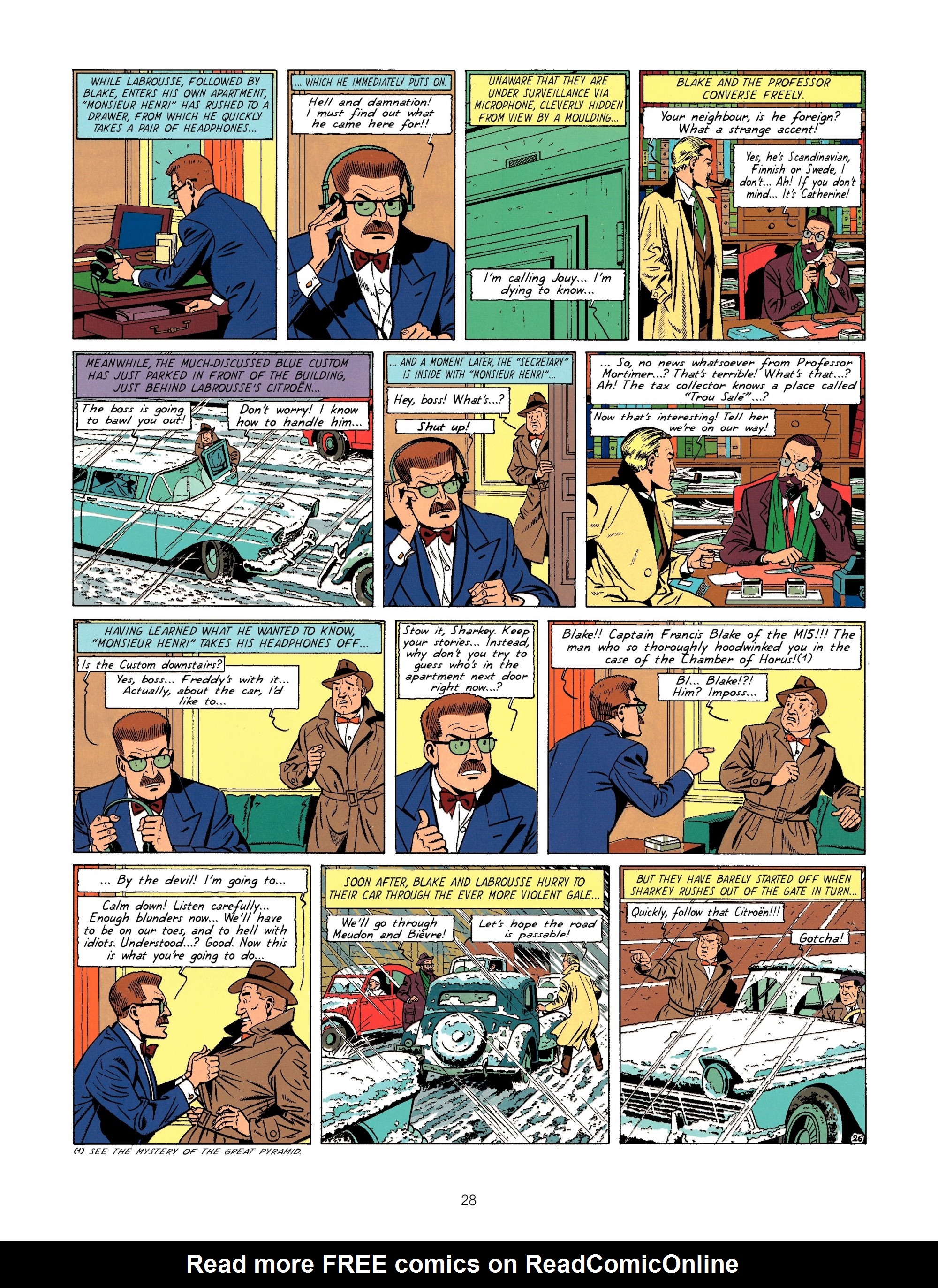 Read online Blake & Mortimer comic -  Issue #6 - 28