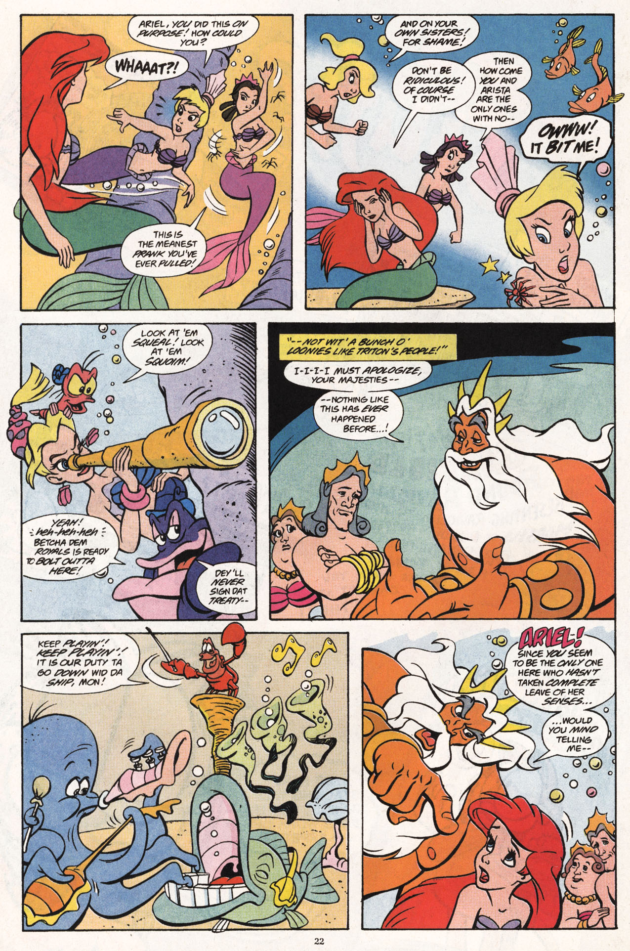 Read online Disney's The Little Mermaid comic -  Issue #2 - 24