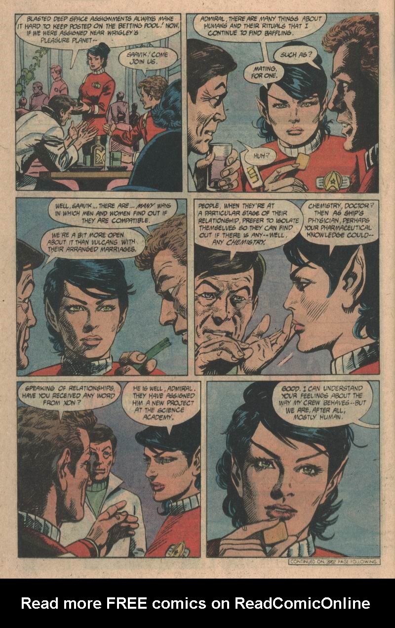 Read online Star Trek (1984) comic -  Issue #27 - 9