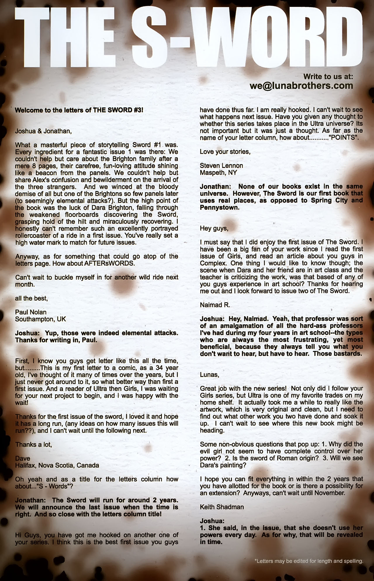 Read online The Sword comic -  Issue #3 - 26