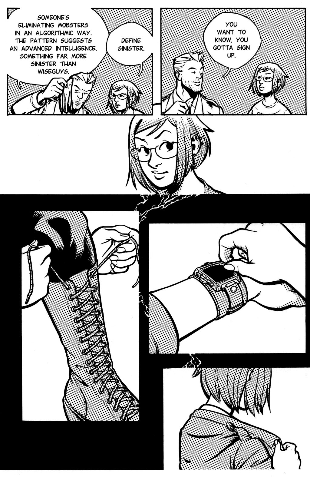 Read online The Middleman comic -  Issue #2 - 21