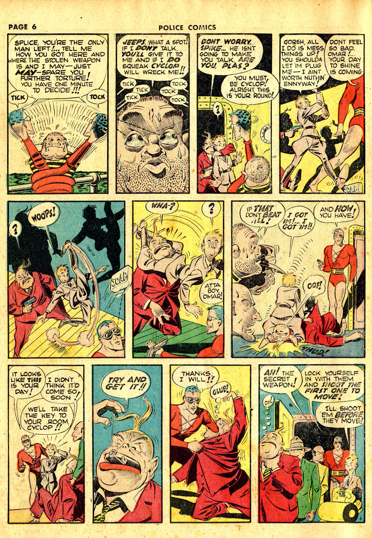 Read online Police Comics comic -  Issue #10 - 9
