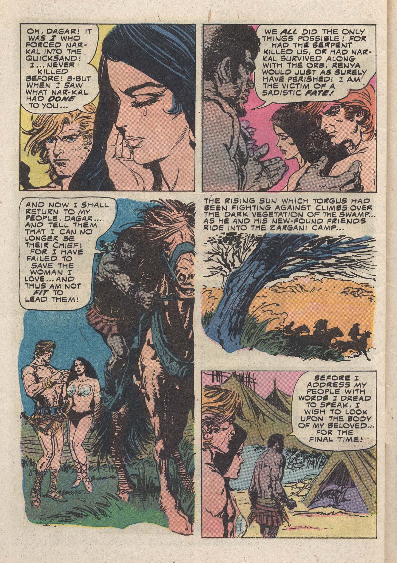 Read online Dagar the Invincible comic -  Issue #9 - 32