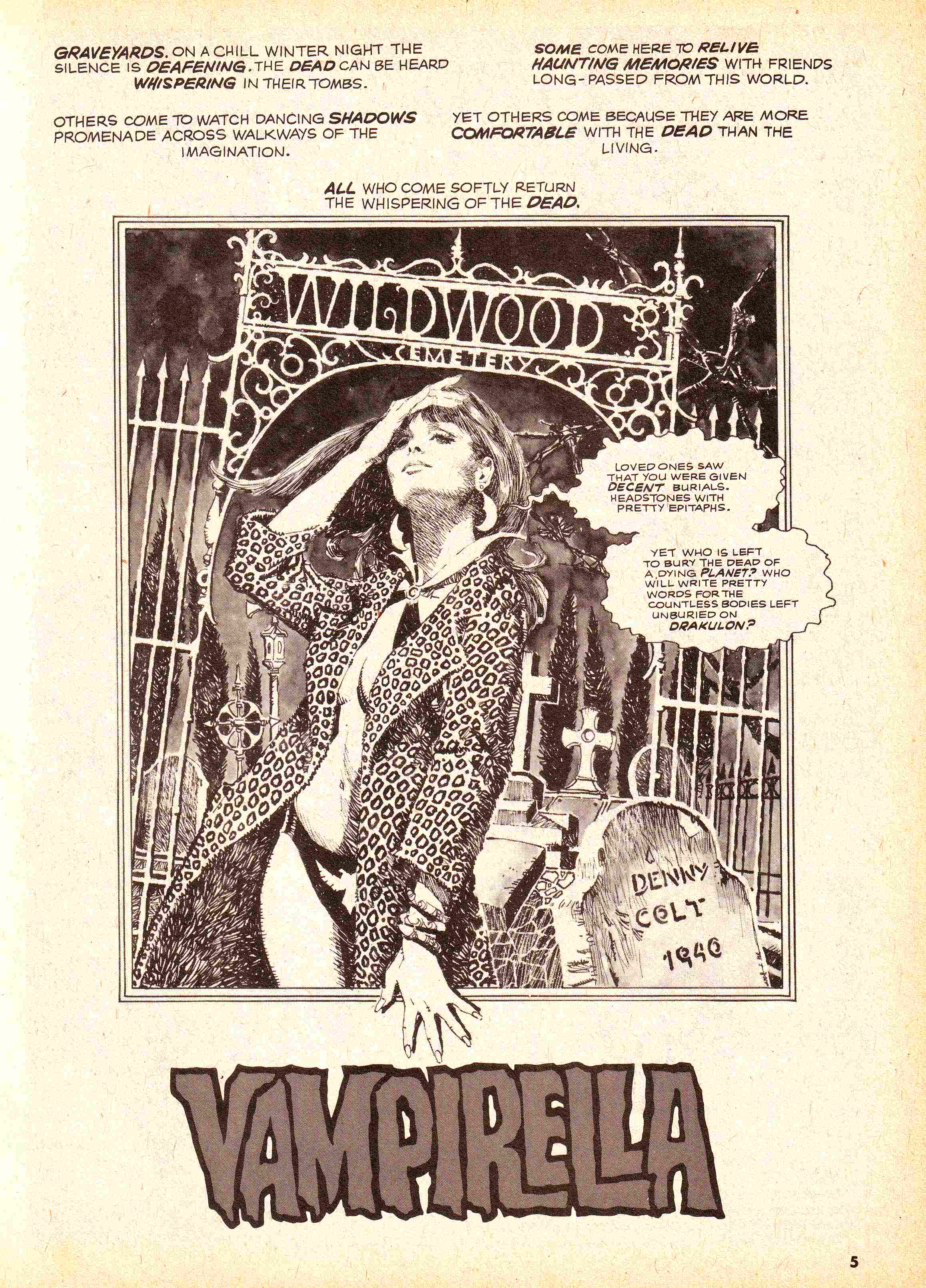 Read online Vampirella (1969) comic -  Issue #50 - 5