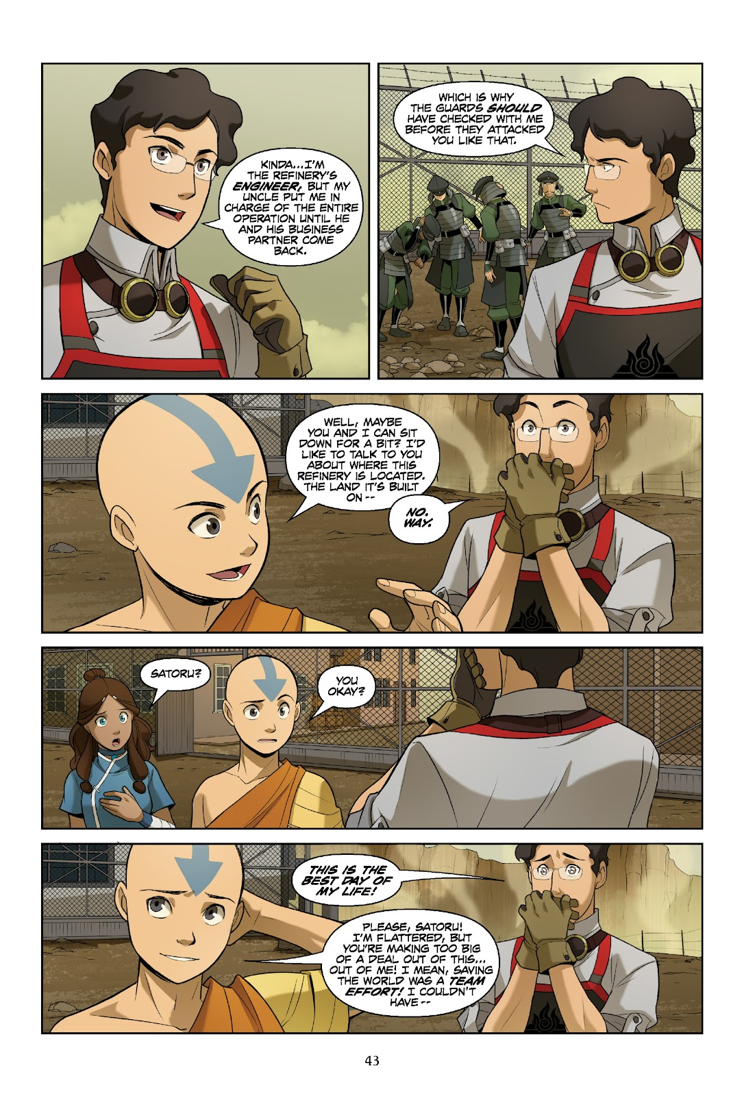 Nickelodeon Avatar: The Last Airbender - The Rift issue Omnibus (Part 1) - Page 43