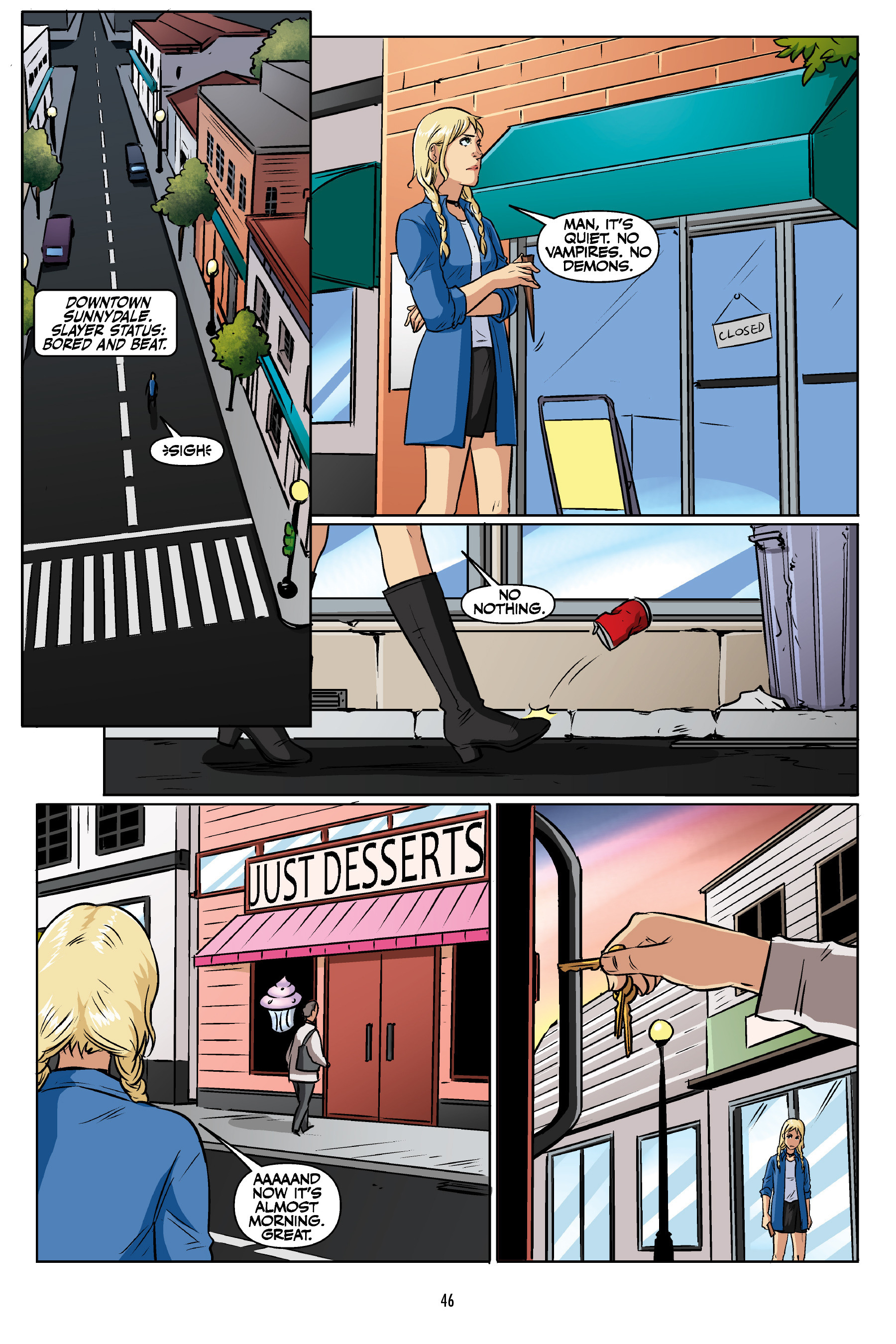 Read online Buffy: The High School Years - Glutton For Punishment comic -  Issue # Full - 46